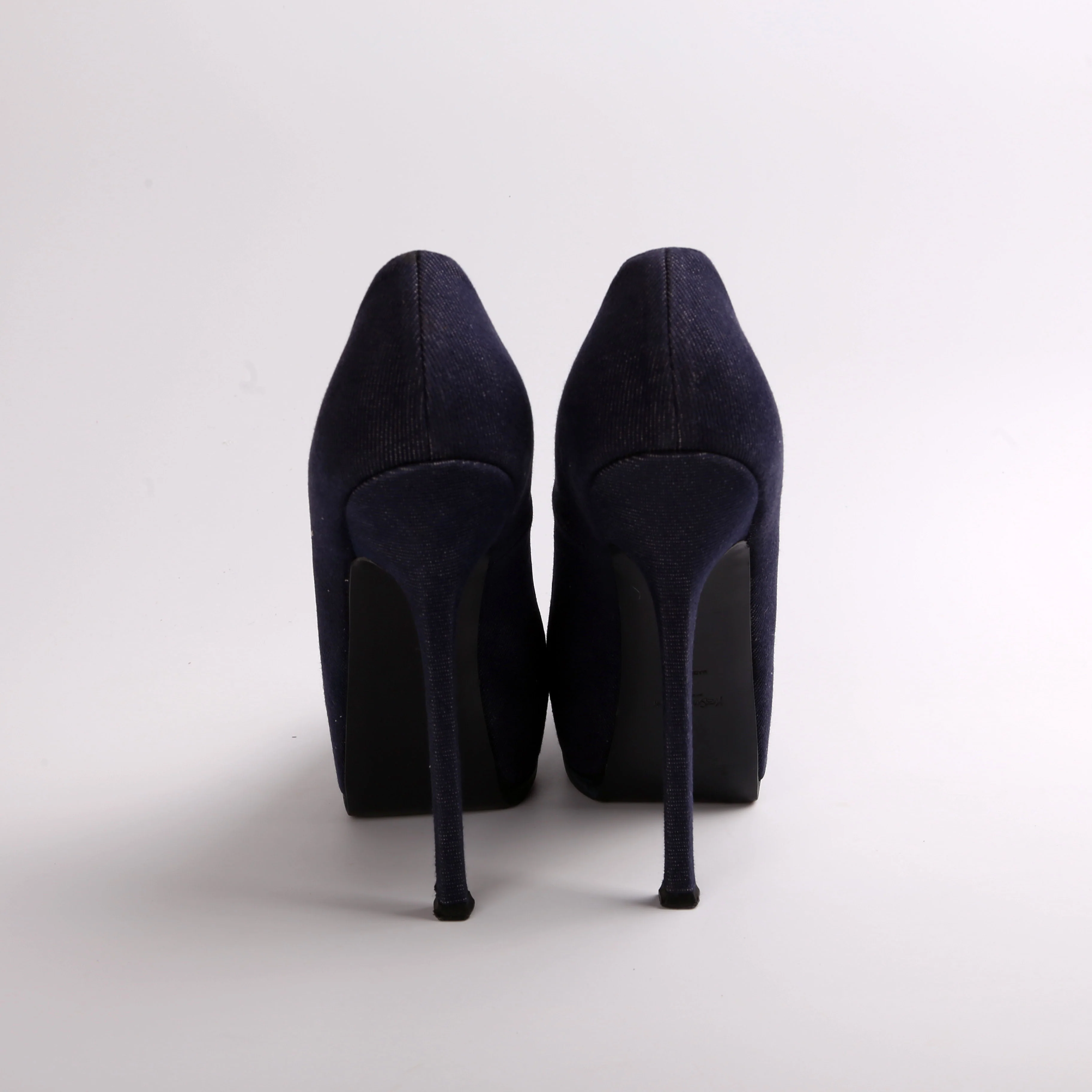 Tribtoo Denim Pumps Size 41 - Image 4