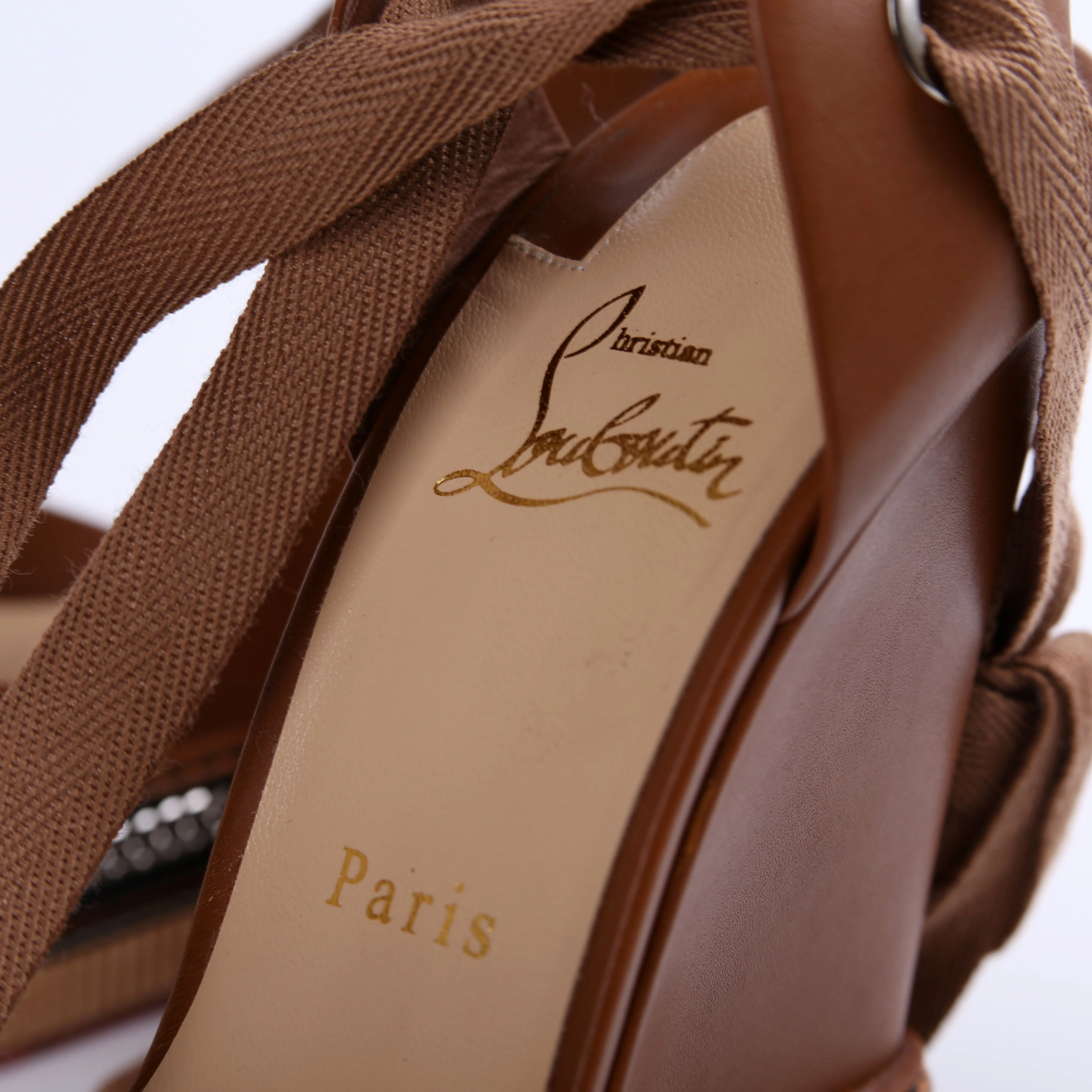 Tribuli 140MM Wedge Sandals Size 39 - Image 6