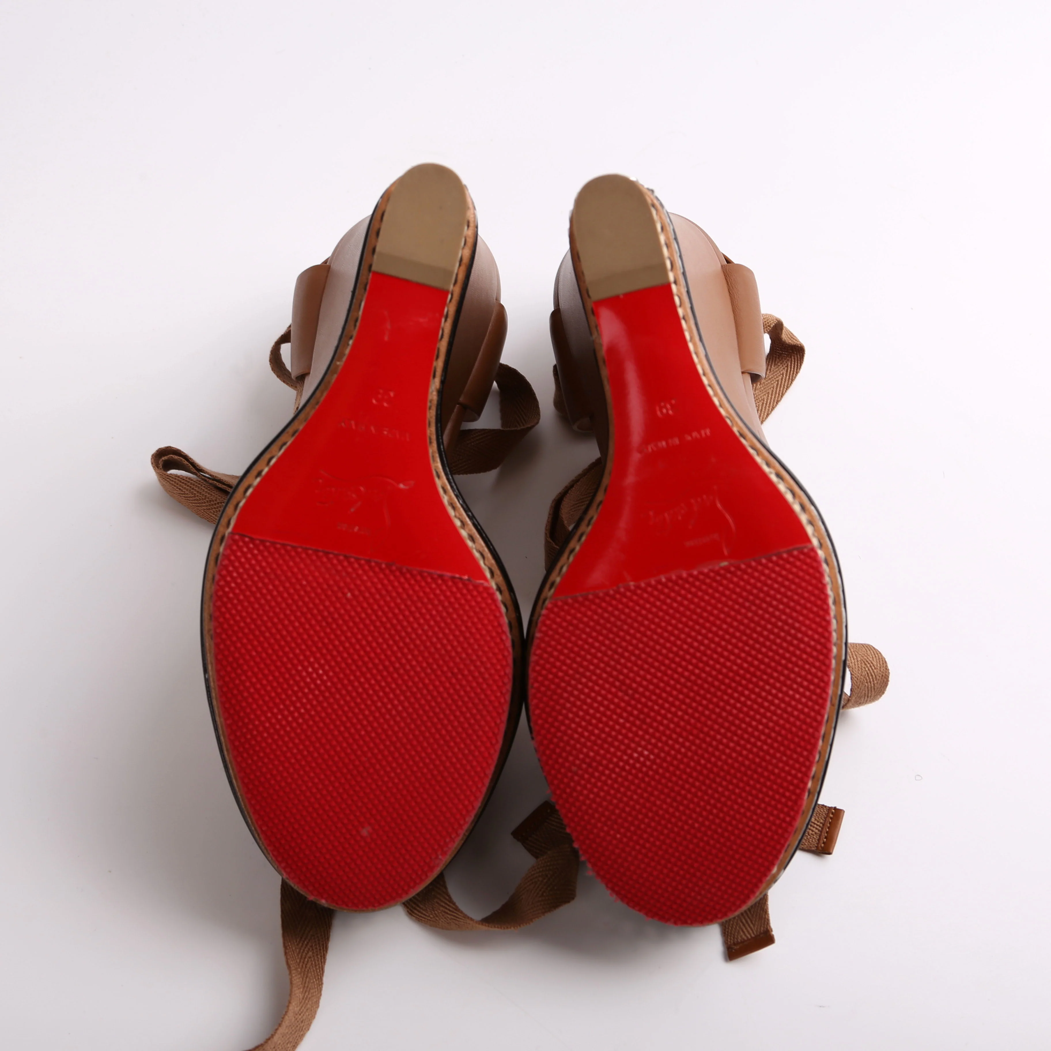 Tribuli 140MM Wedge Sandals Size 39 - Image 7