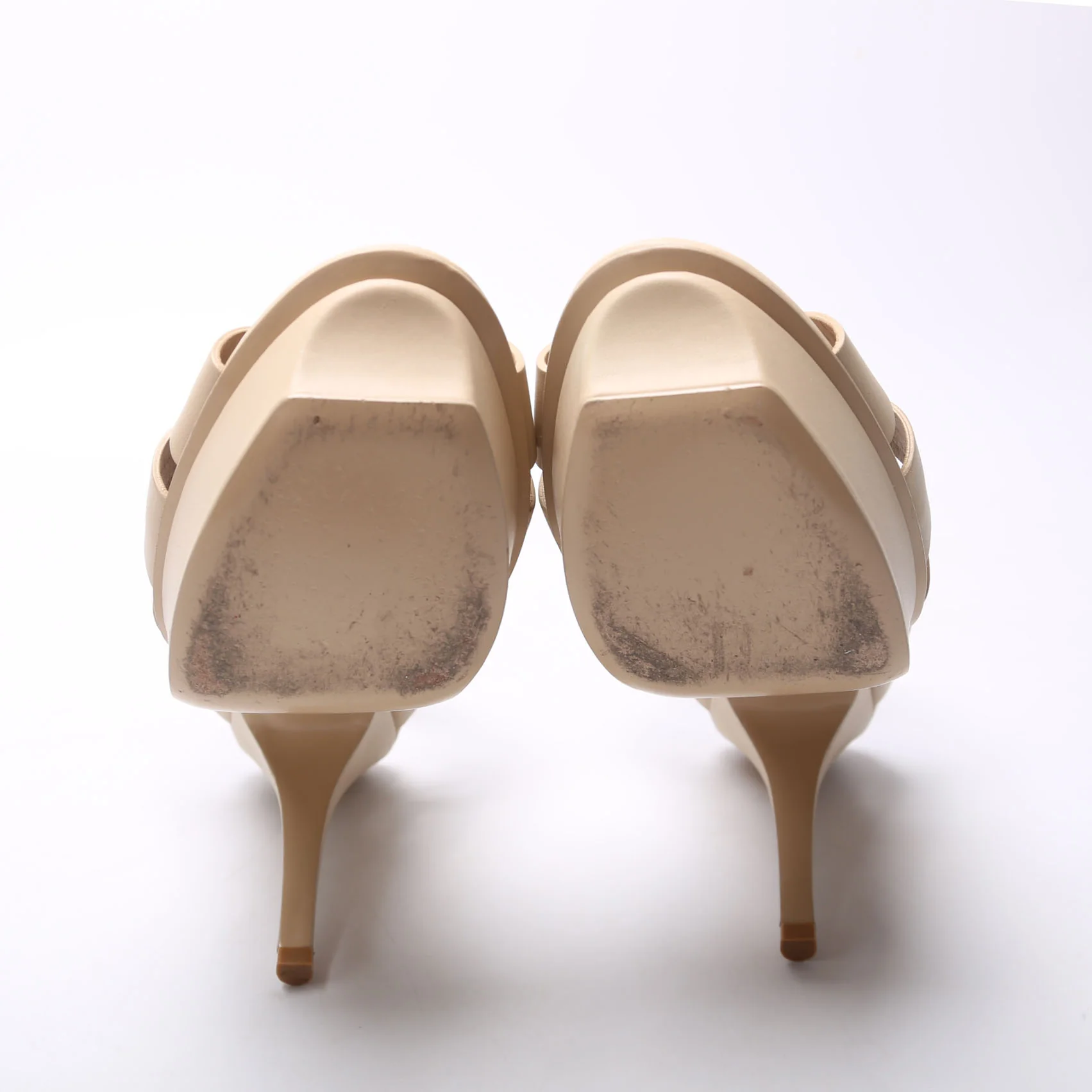 Tribute Platform Sandals Size 37.5 Nude - Image 8