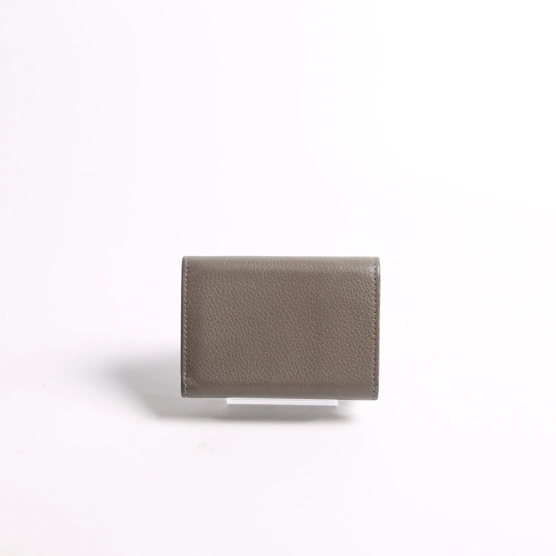Trifold Compact Wallet 459784 Taupe - Image 2