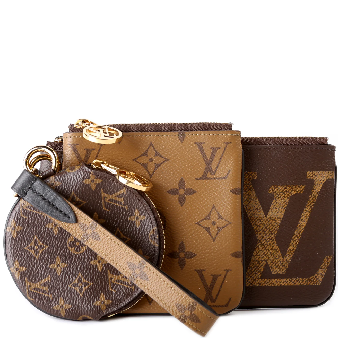 Trio Pochette Monogram Reverse