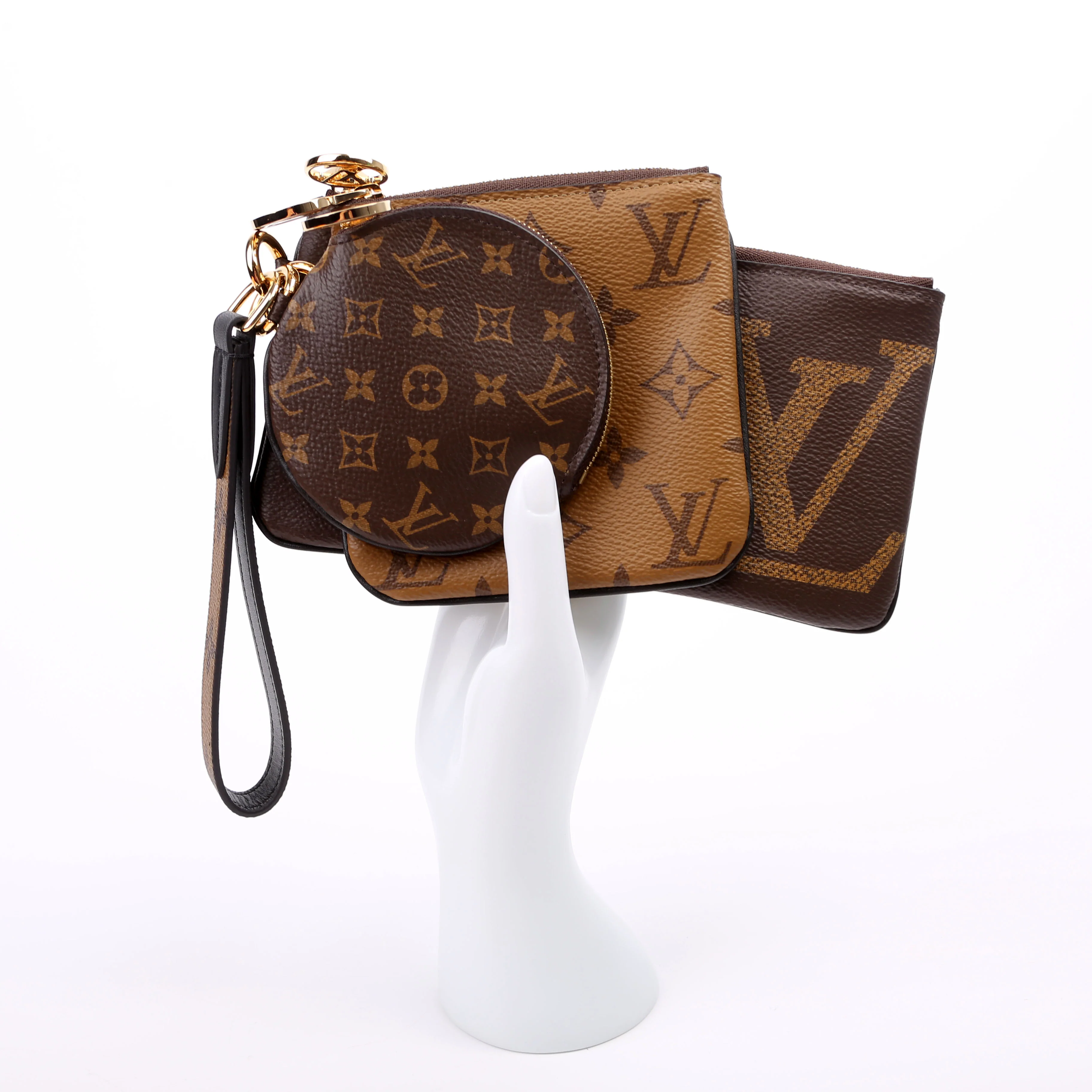 Trio Pochette Reverse Monogram - Image 9
