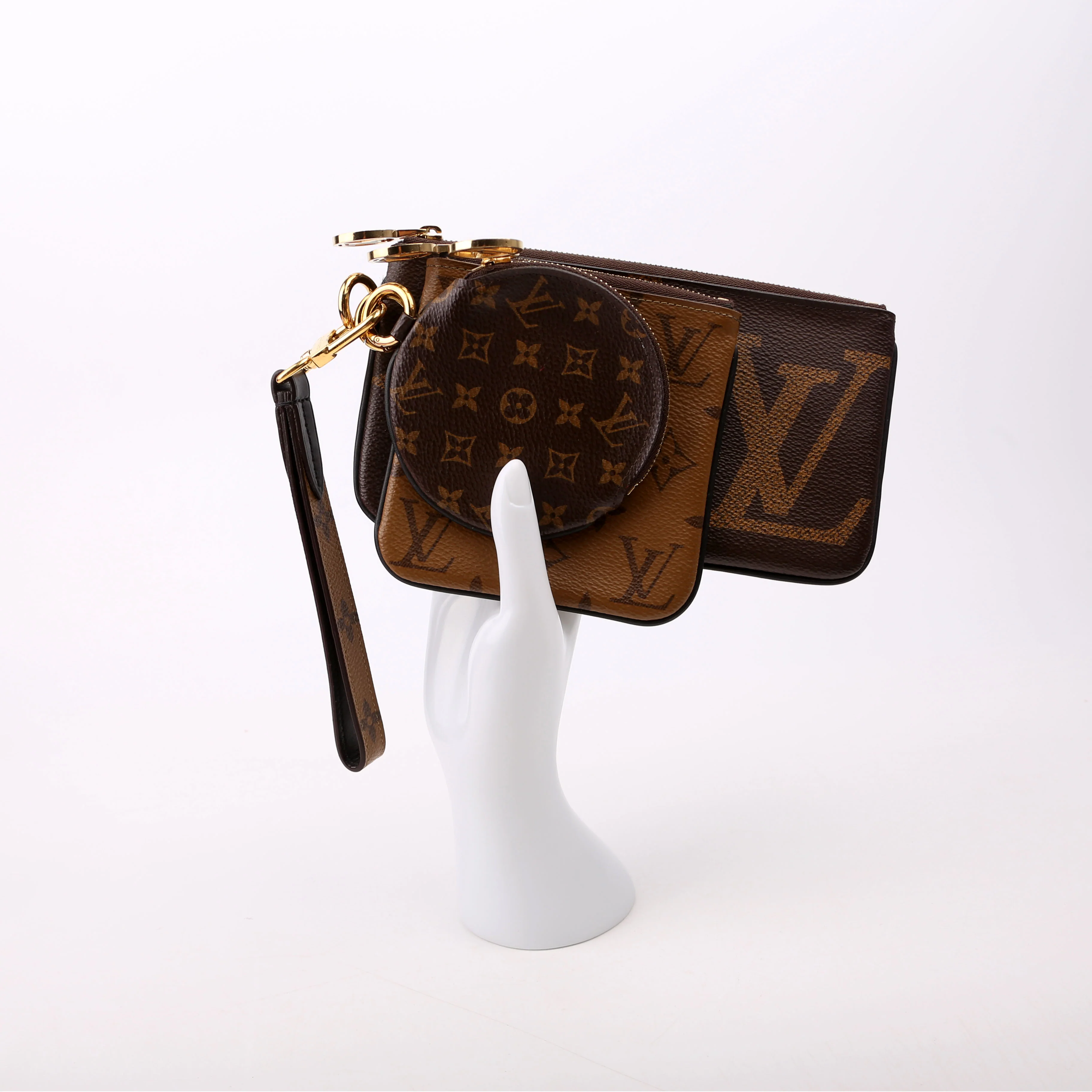 Trio Pochette Reverse Monogram - Image 8