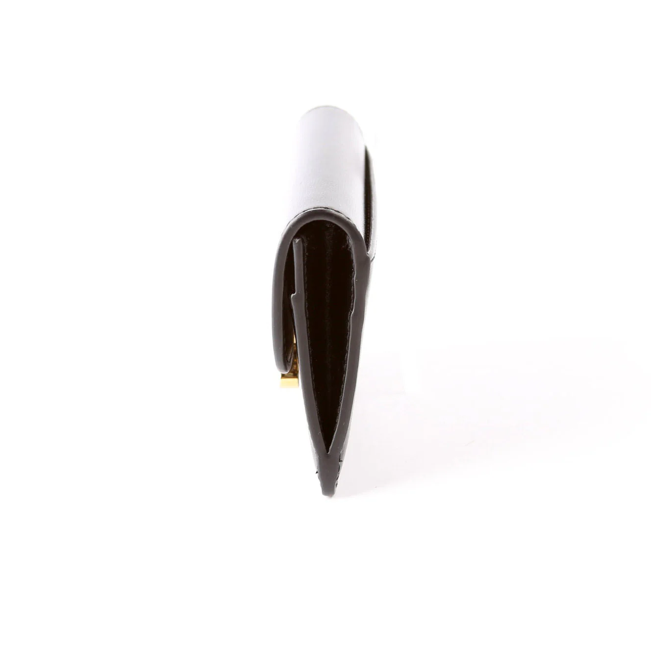 Triomphe Calf Flap Card Holder Black - Image 4