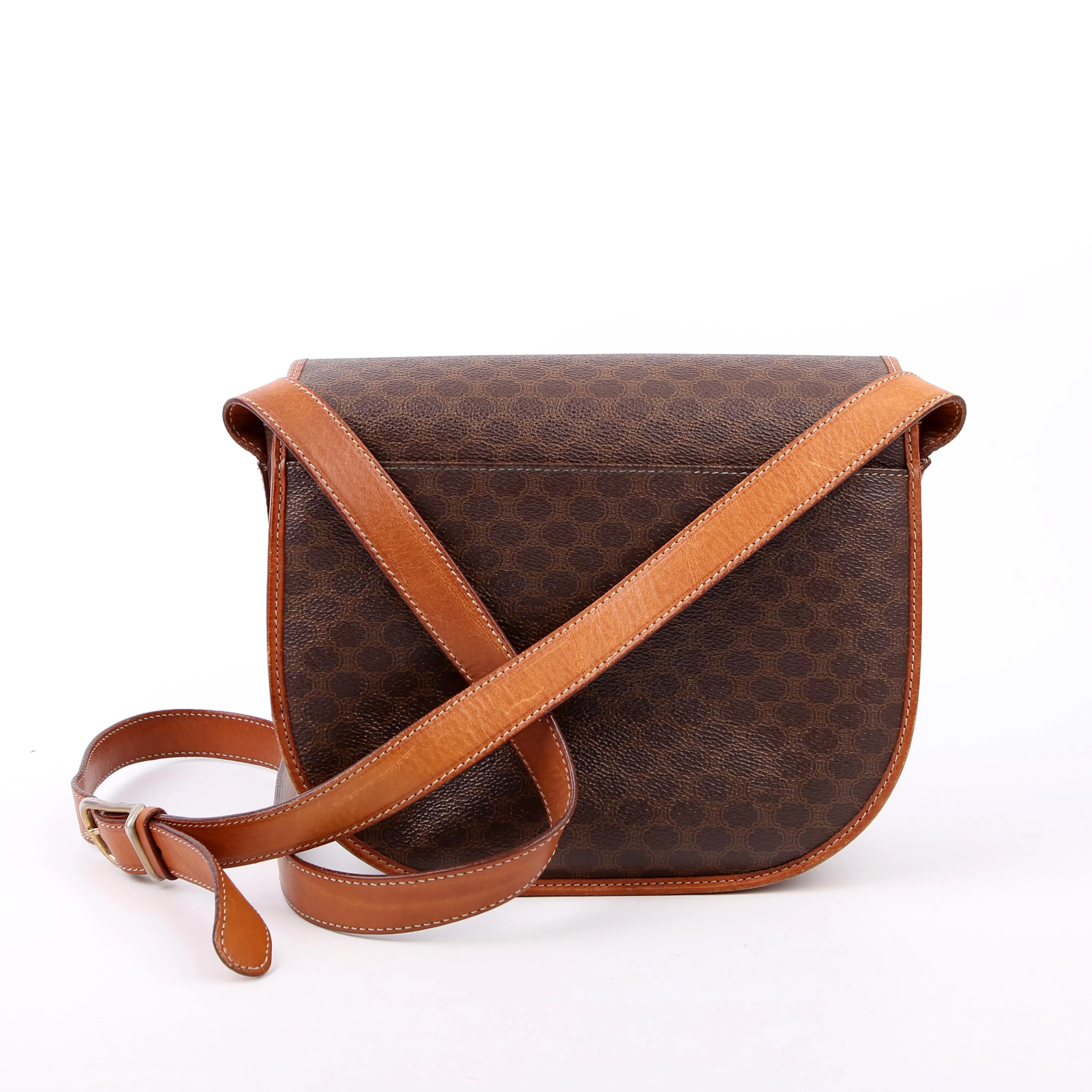 Triomphe Crossbody Vintage Brown - Image 3