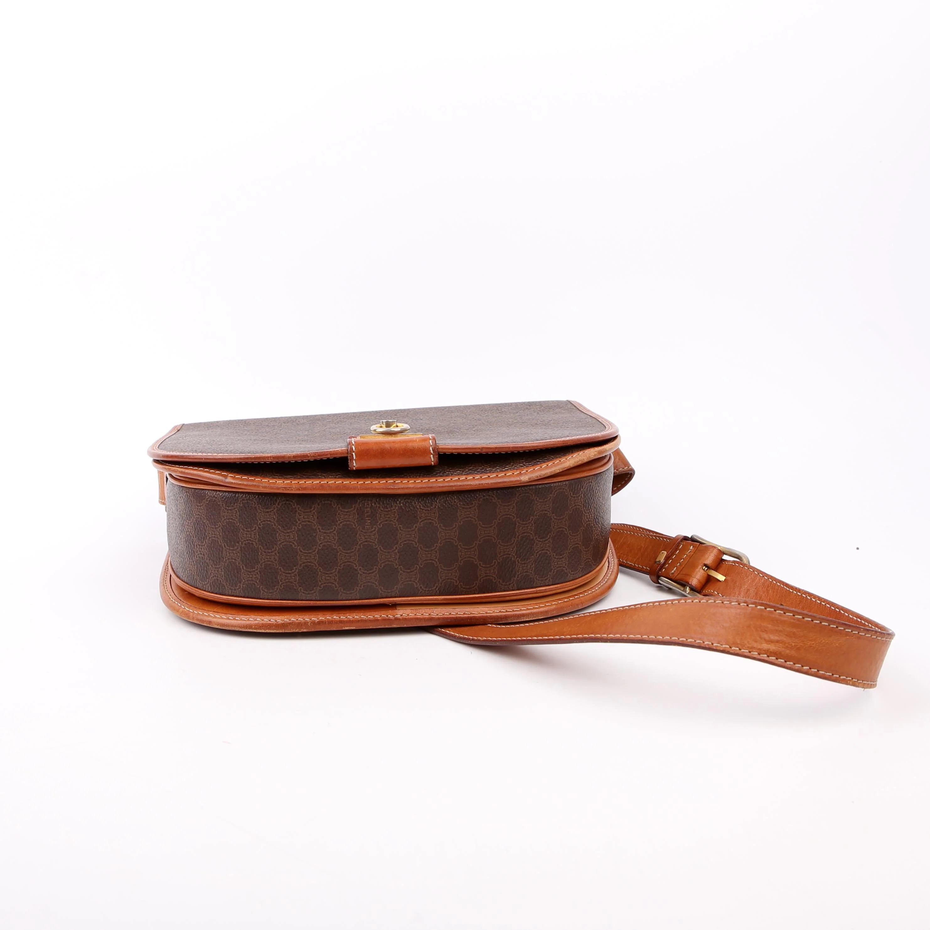 Triomphe Crossbody Vintage Brown - Image 4