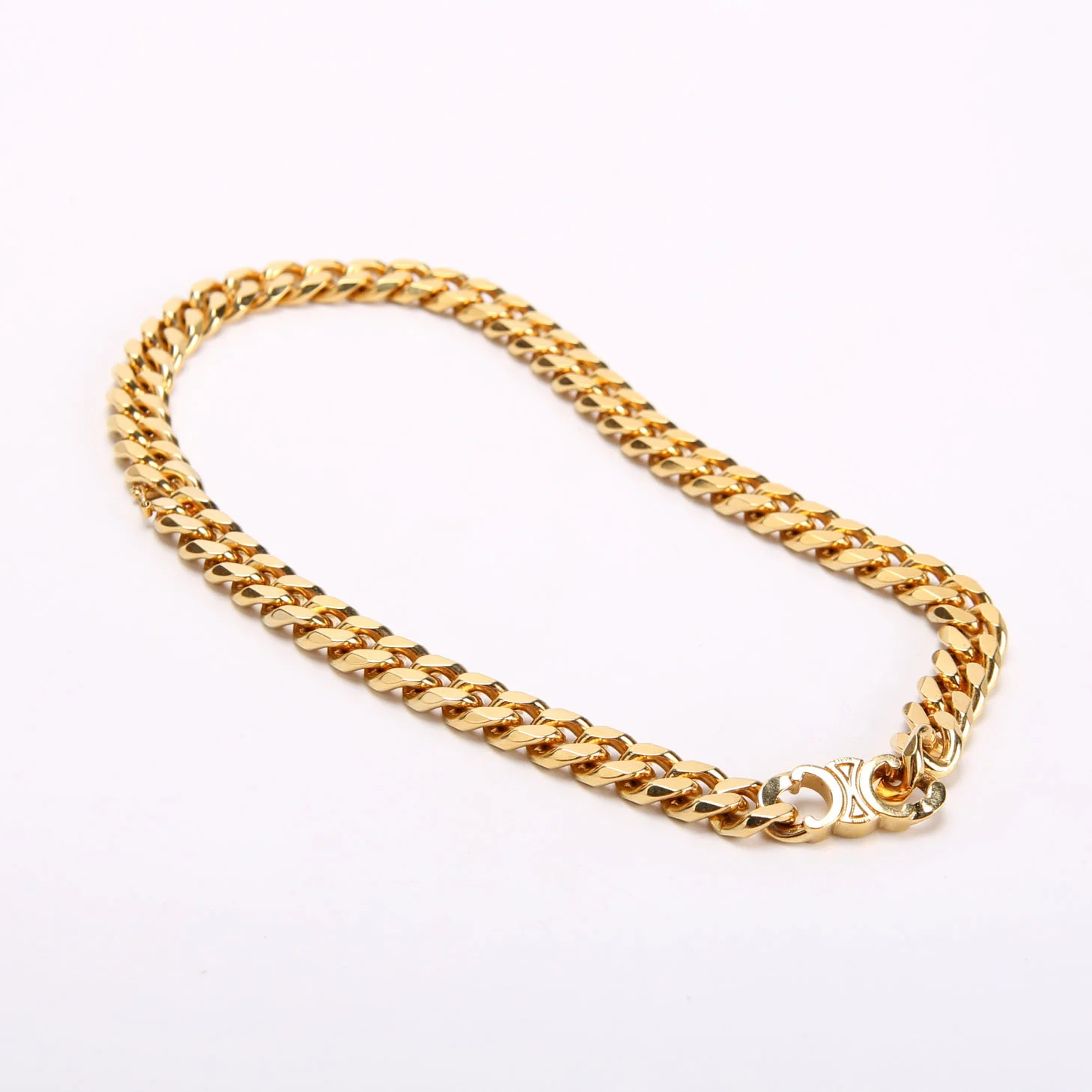 Triomphe Gourmette Necklace Gold - Image 2