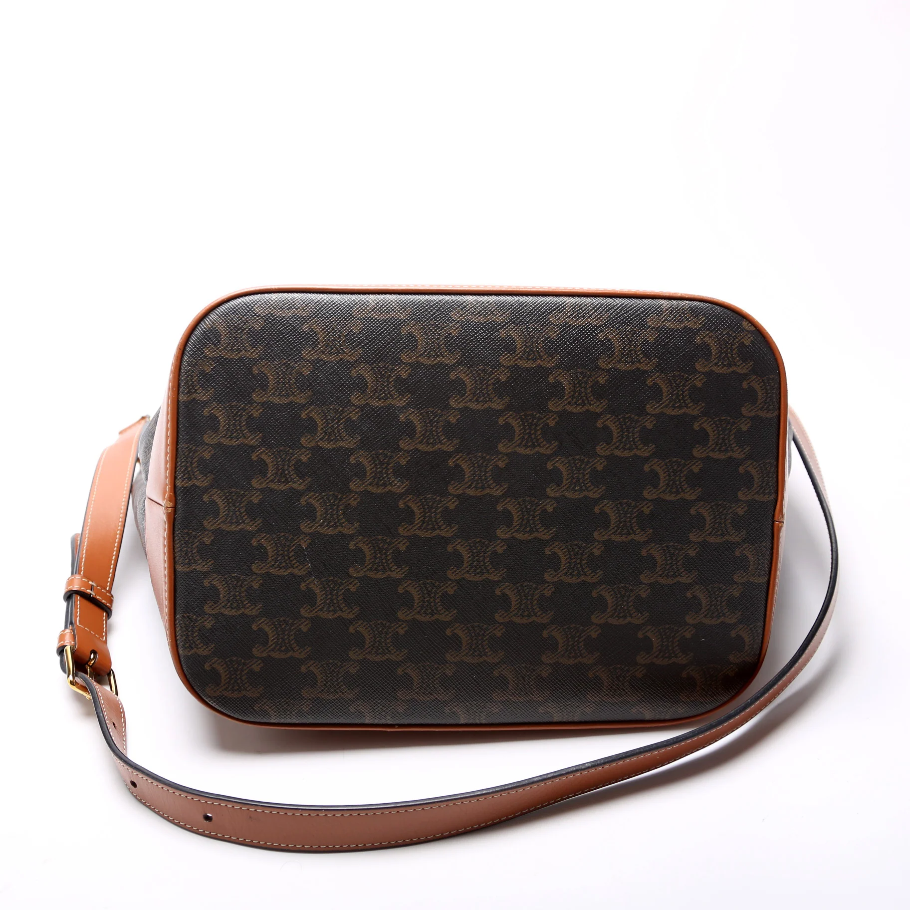Triomphe Medium Bucket Bag - Image 4