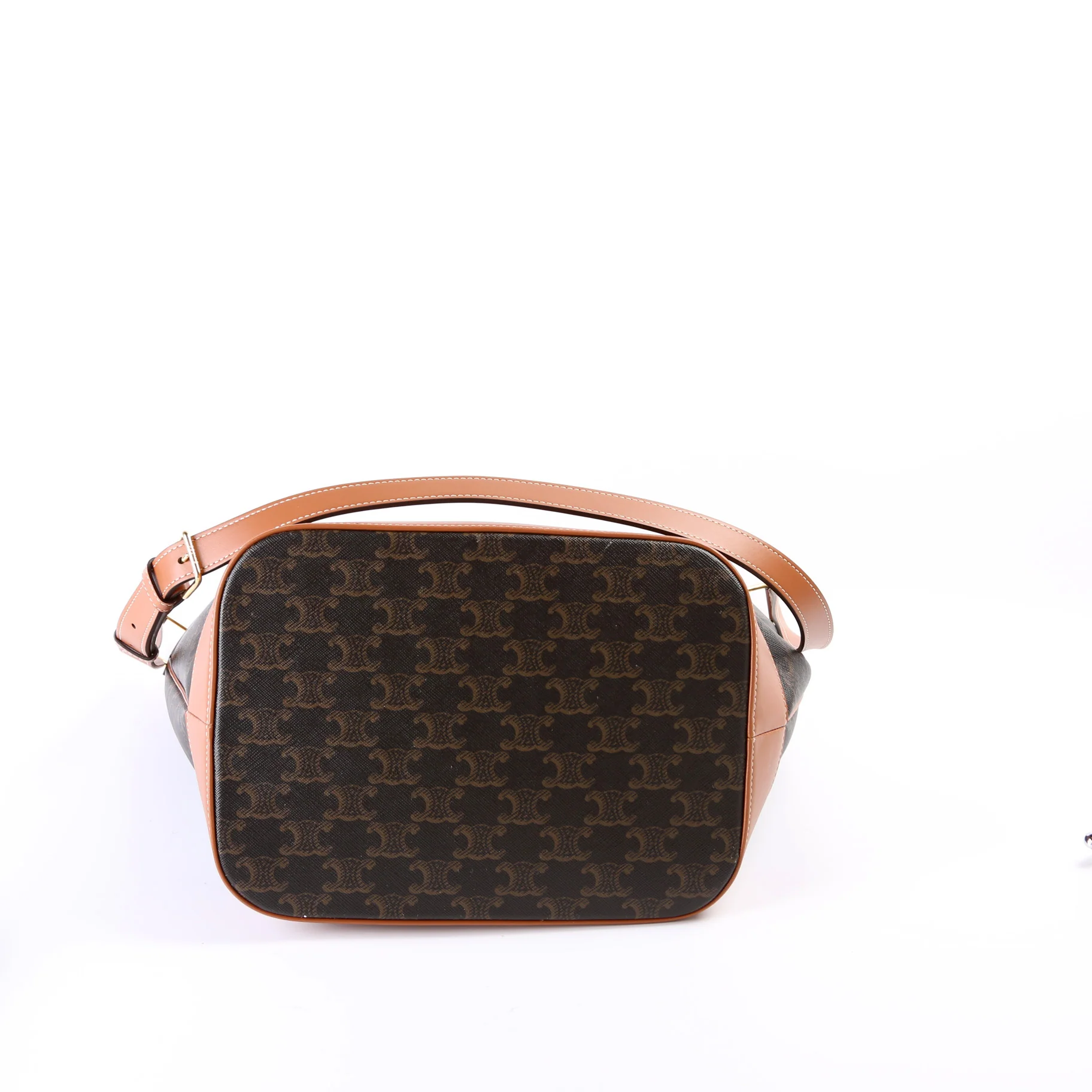 Triomphe Medium Bucket Bag - Image 4