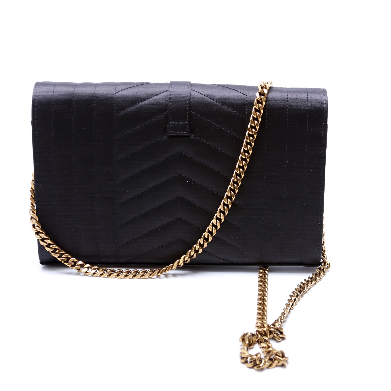 Triquilt Satin Chain Wallet 620280 - Image 3
