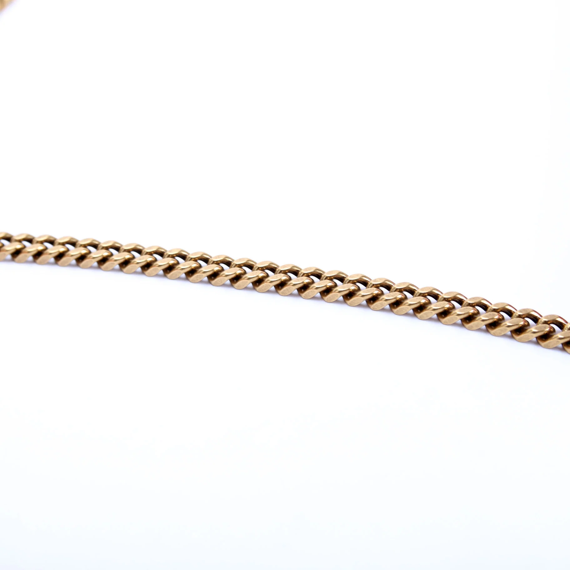 Triquilt Satin Chain Wallet Pink/Gold - Image 7