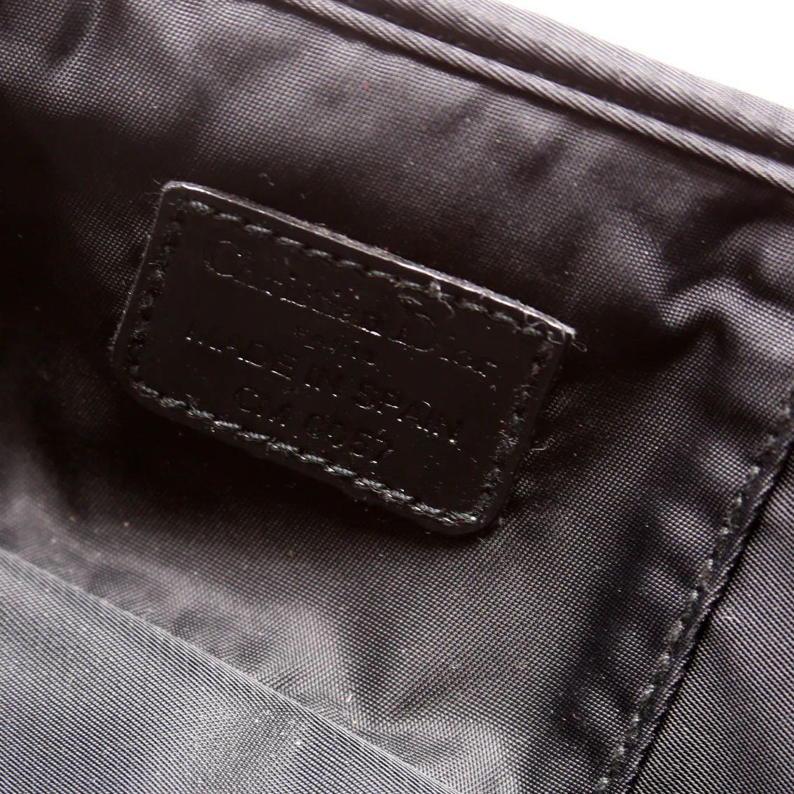 Trotter Canvas Top Handle Vanity Bag Vintage - Image 5