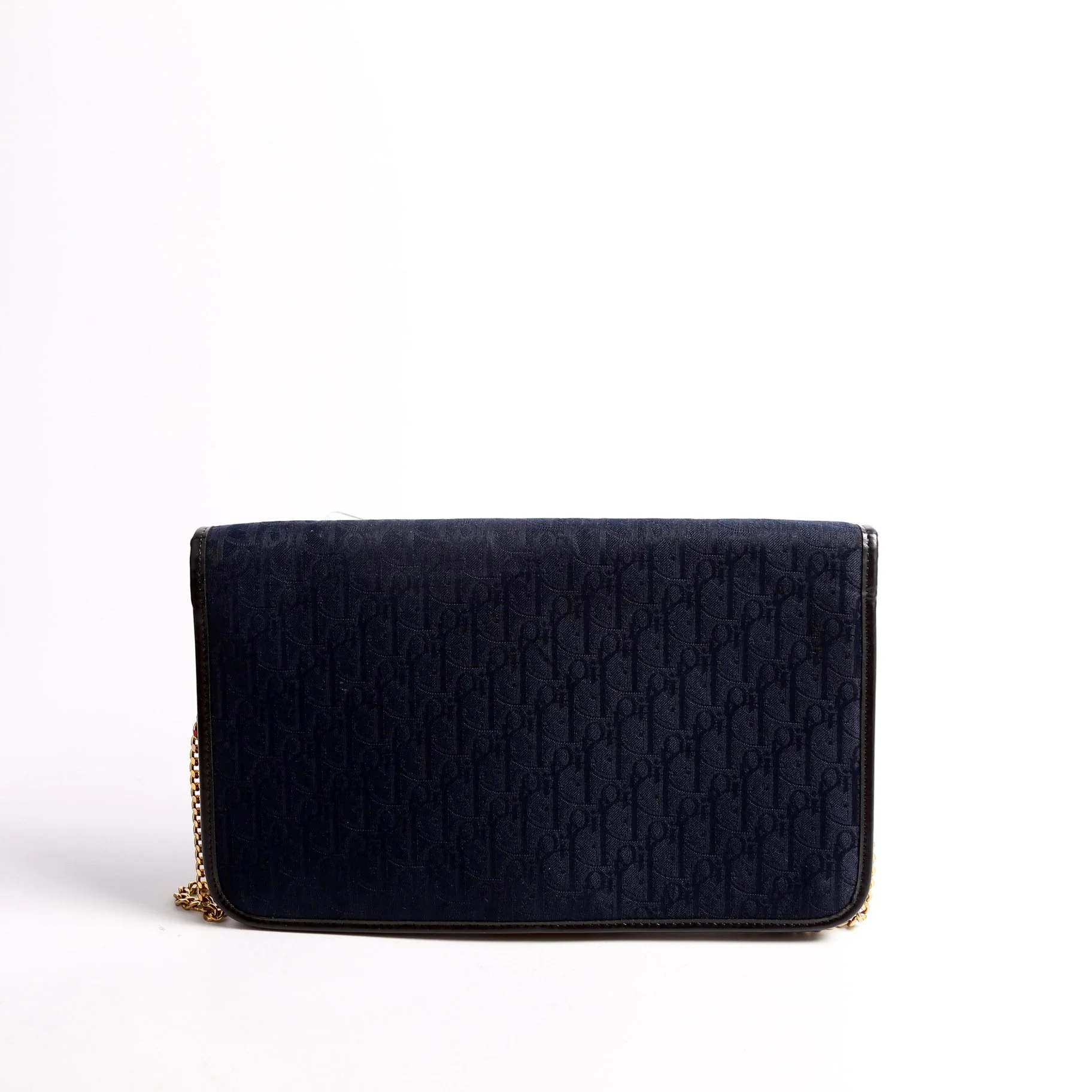 Trotter Clutch On Chain Vintage Navy - Image 2