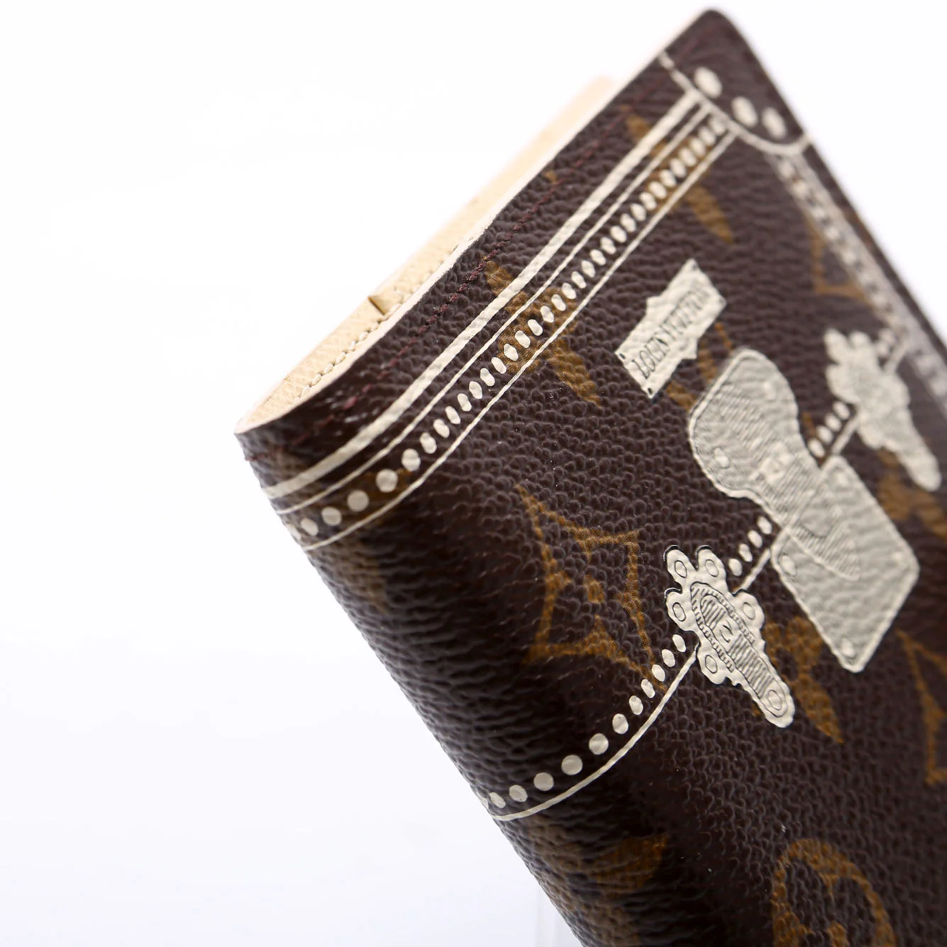 Trunk Agenda Small RIng Monogram Beige - Image 8