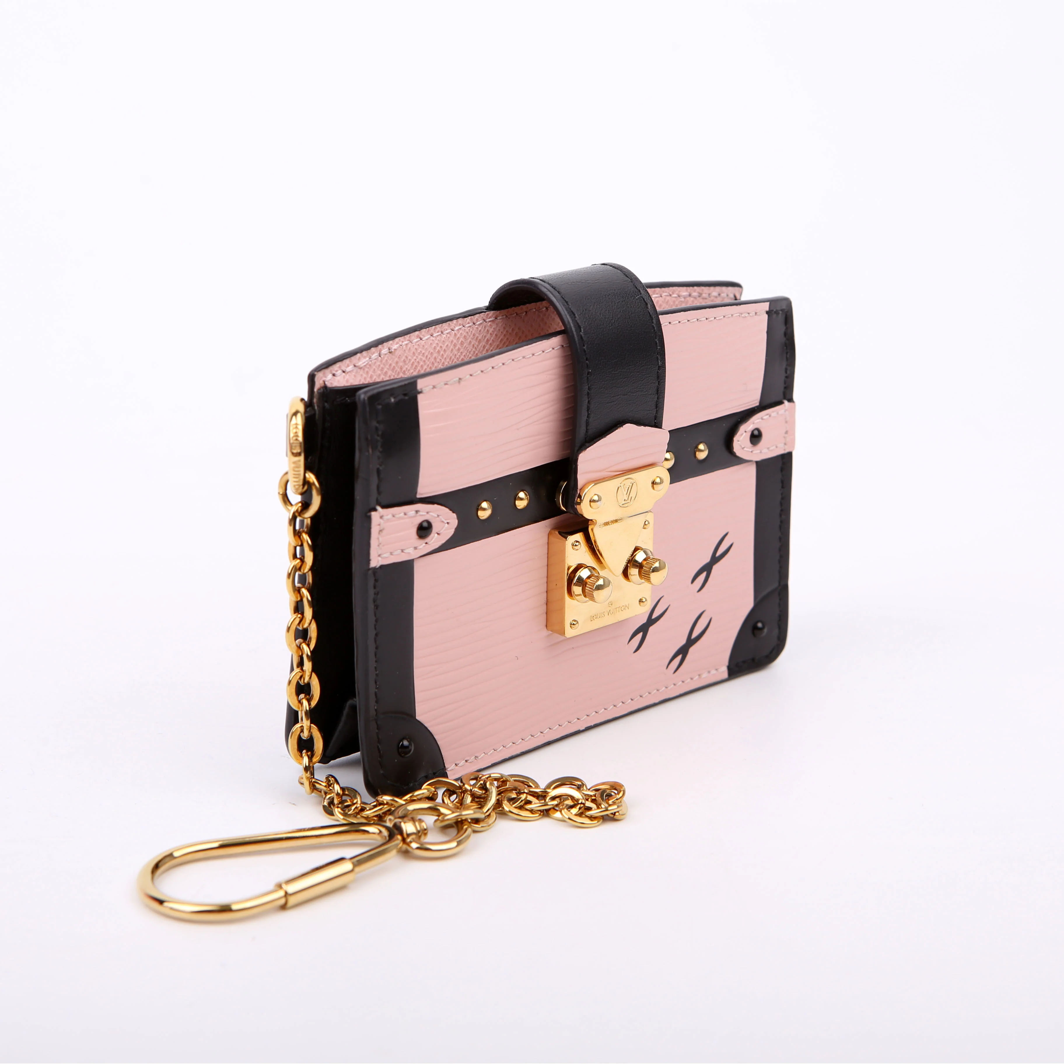 Trunk Multicartes Card Holder Epi Black/Pink - Image 2