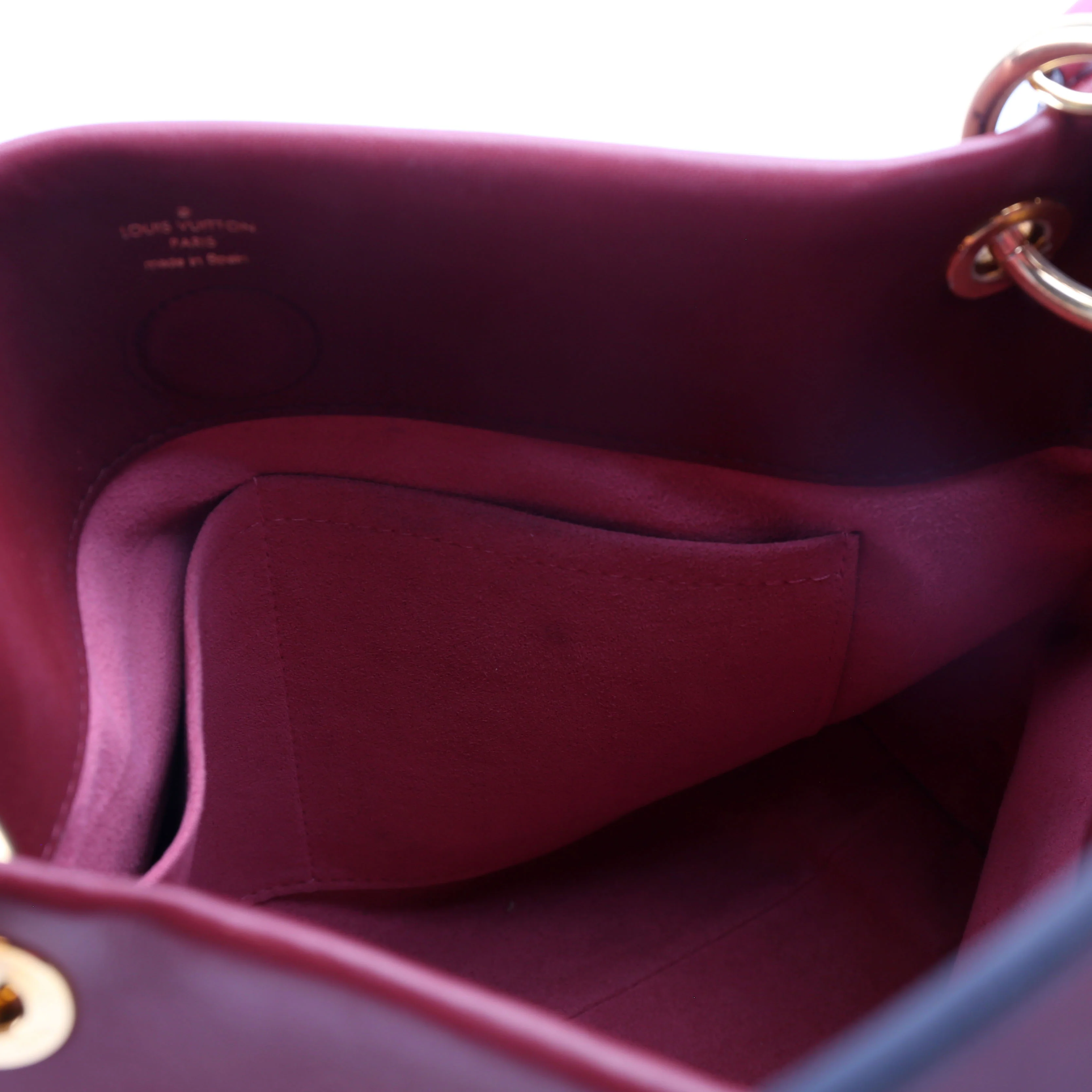 Tuileries Besace Hobo Monogram Burgundy - Image 10