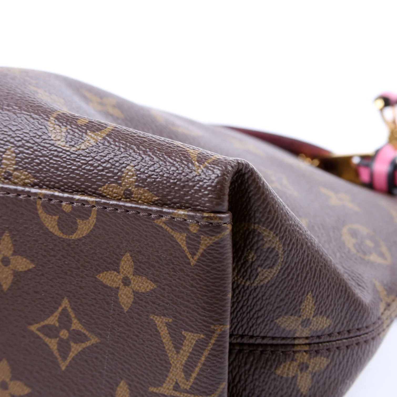 Tuileries Besace Hobo Monogram Pink/Green - Image 8