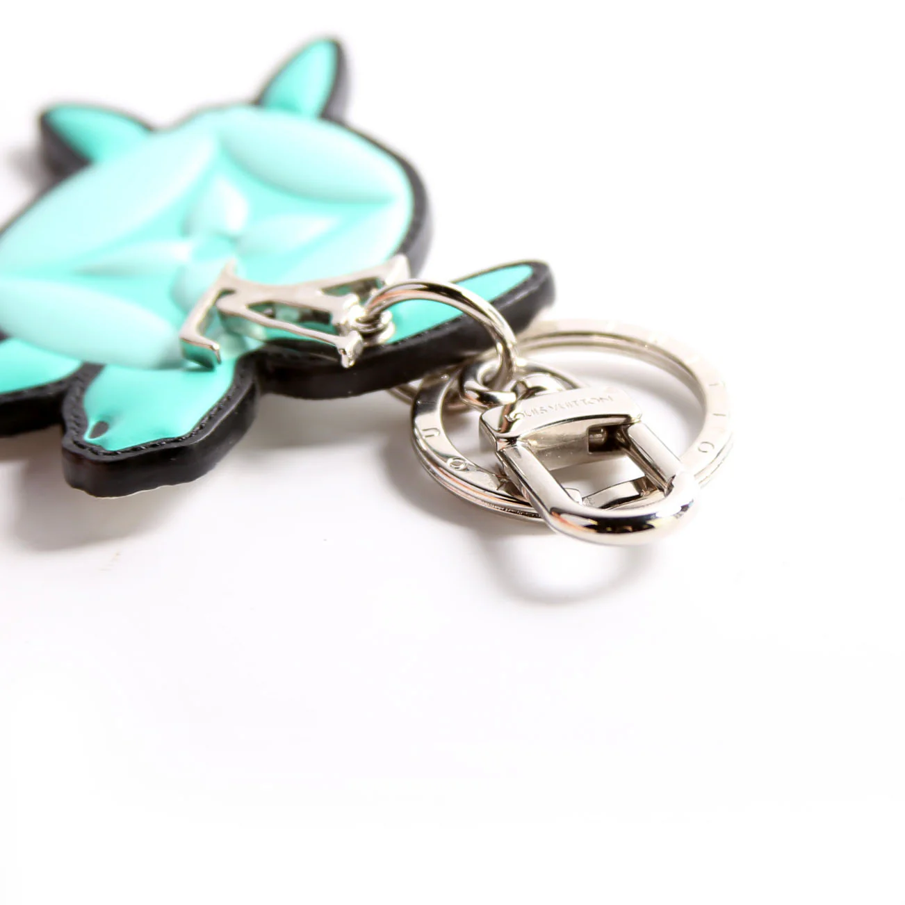 Turtle Bag Charm/Key Ring Teal - Image 3