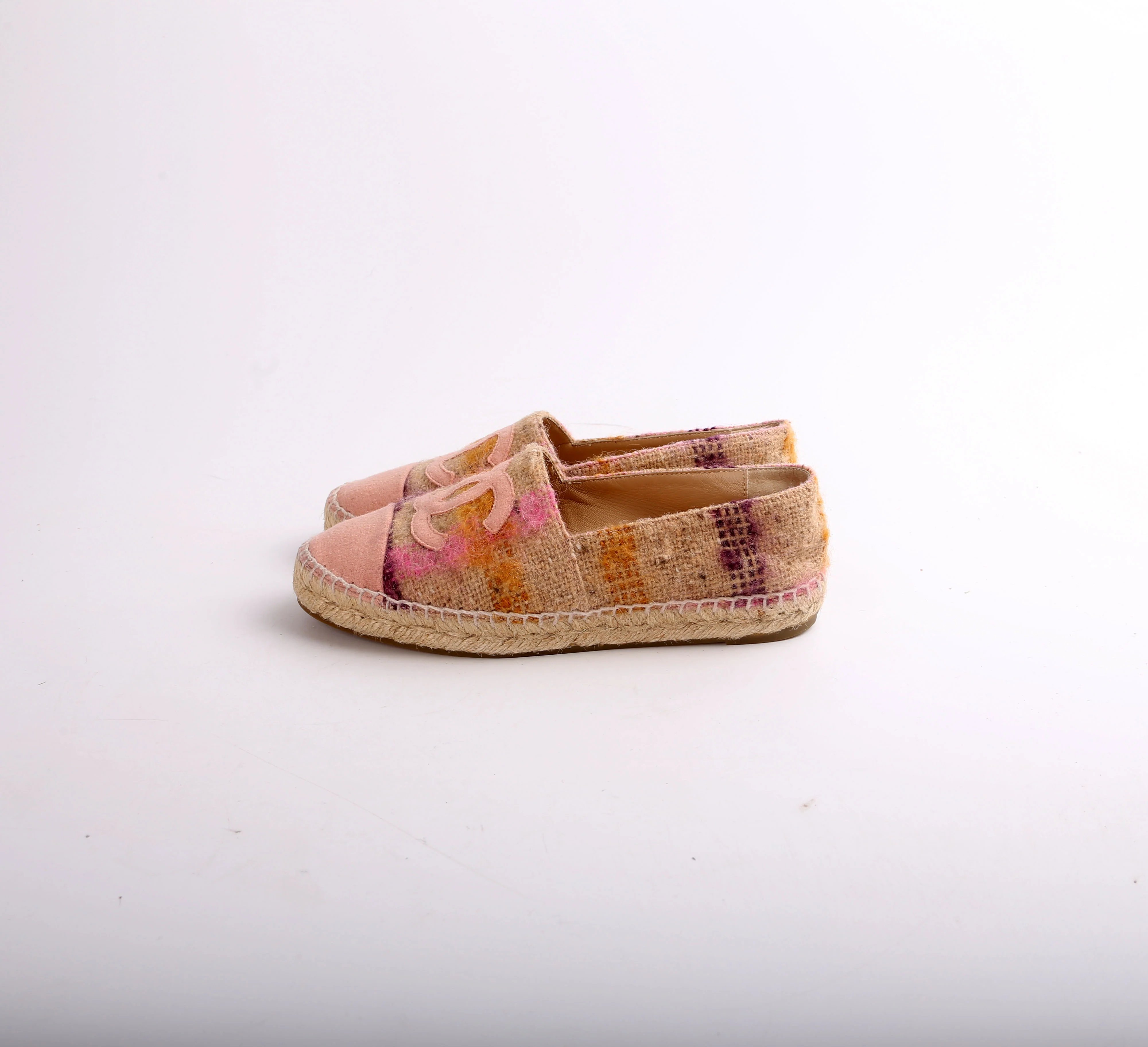 Tweed CC Espadrilles Size 36 - Image 3