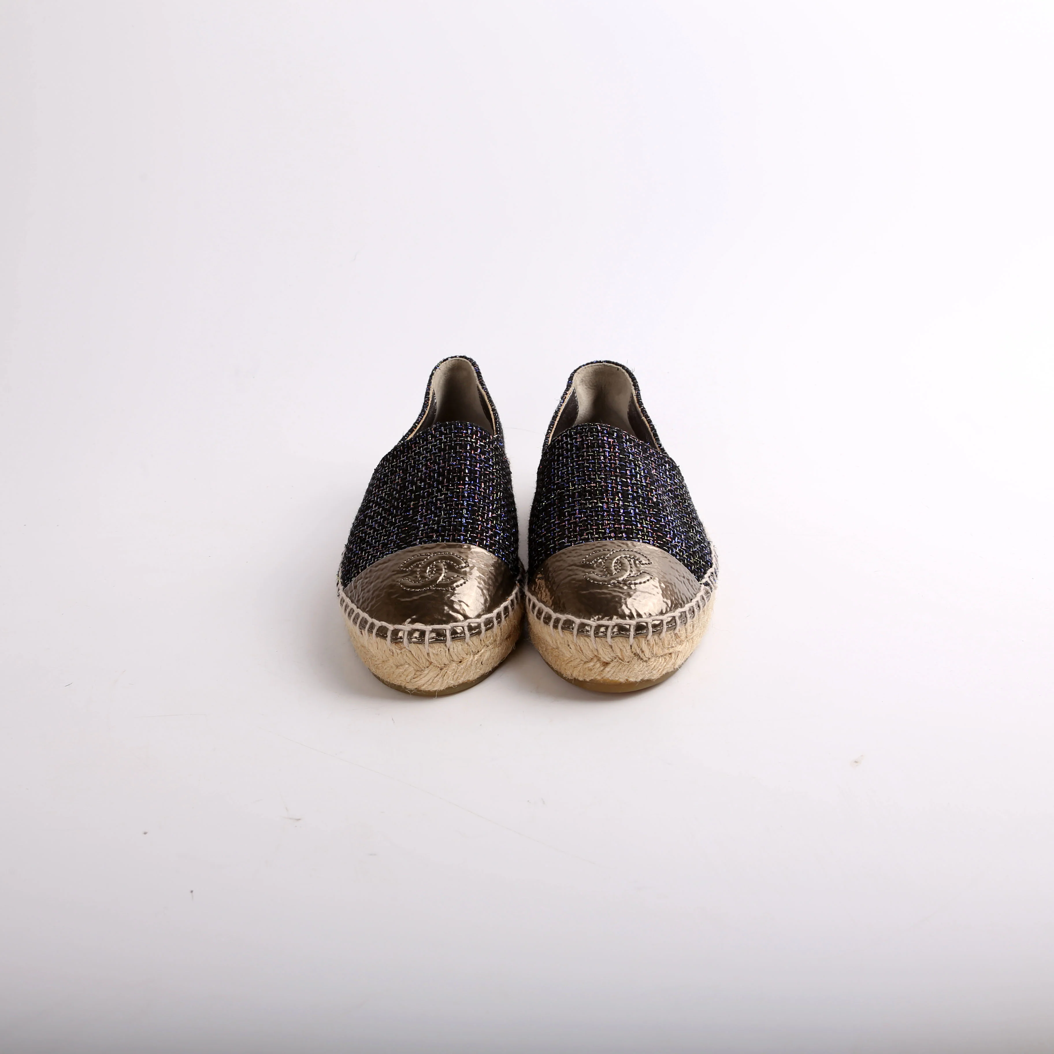 Tweed CC Espadrilles Size 36 - Image 2