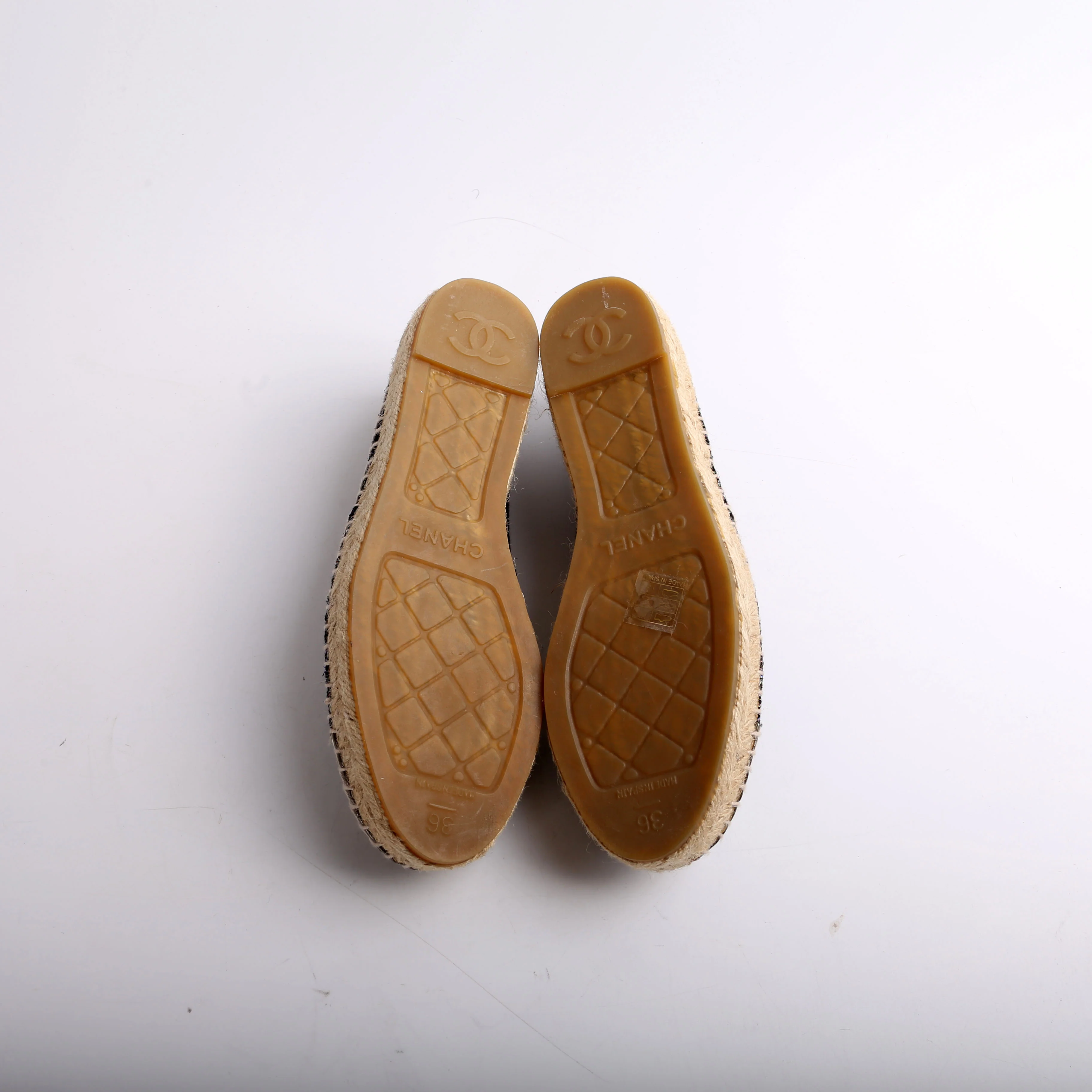 Tweed CC Espadrilles Size 36 - Image 7