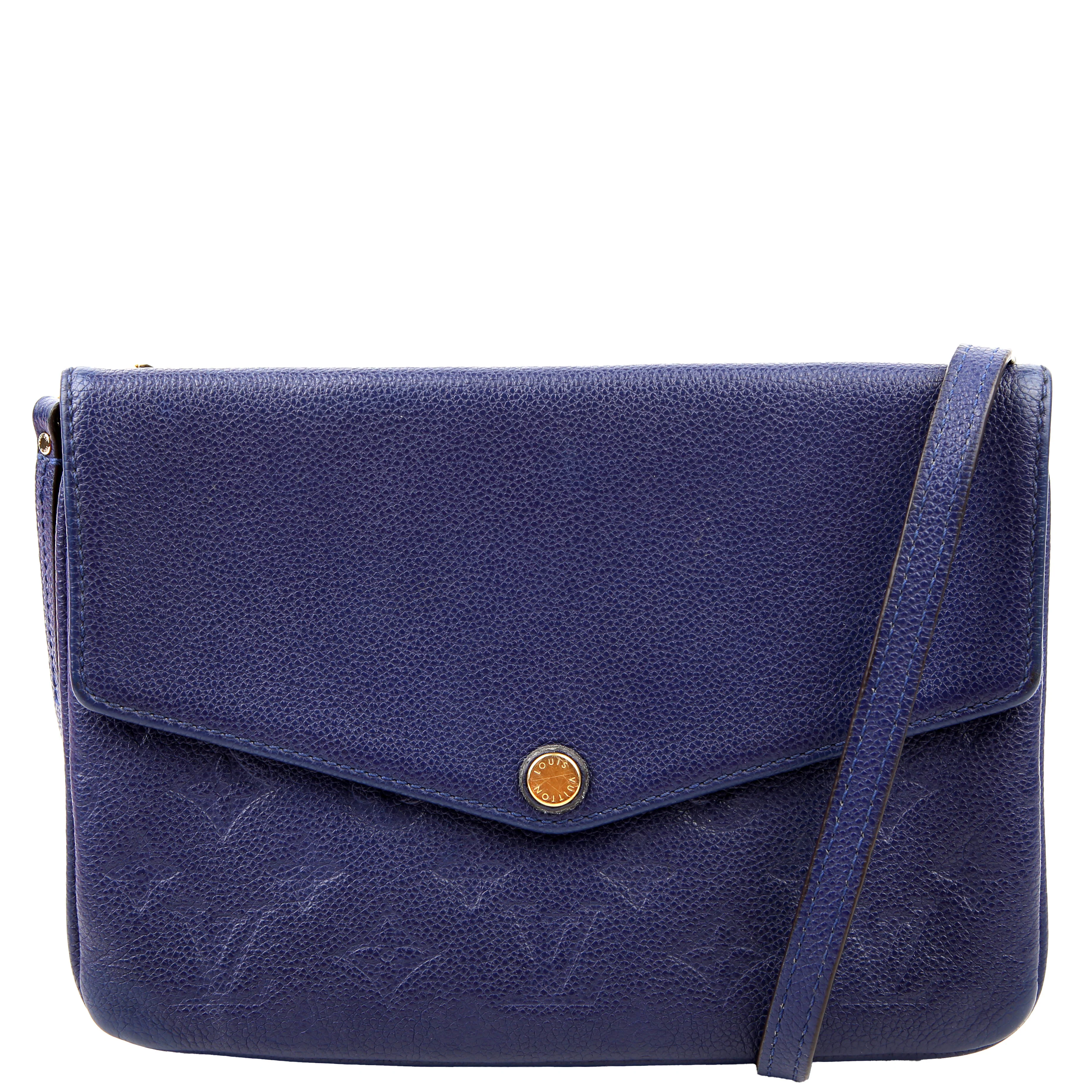 Twice Bag Empreinte Blue