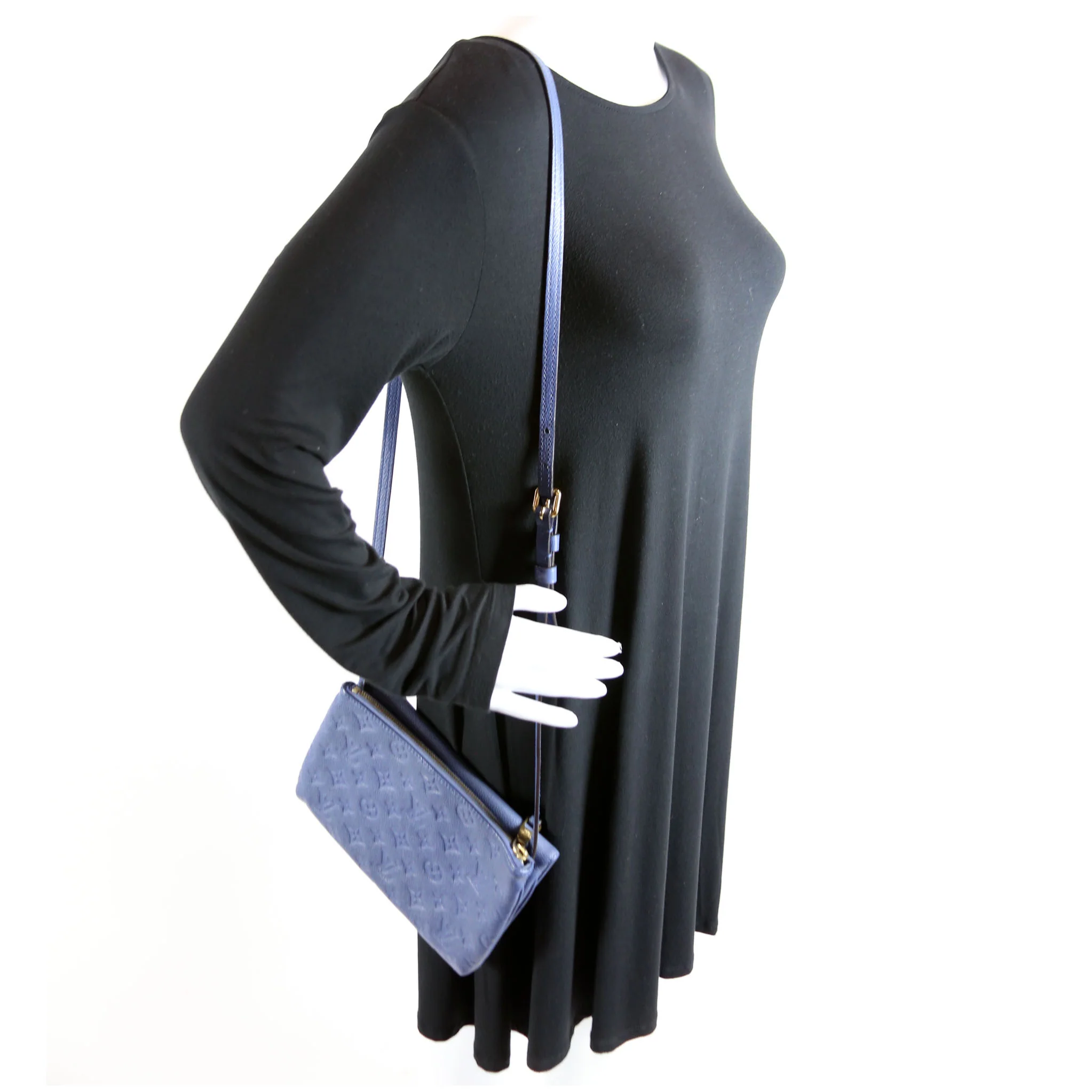 Twice Bag Empreinte Blue - Image 9