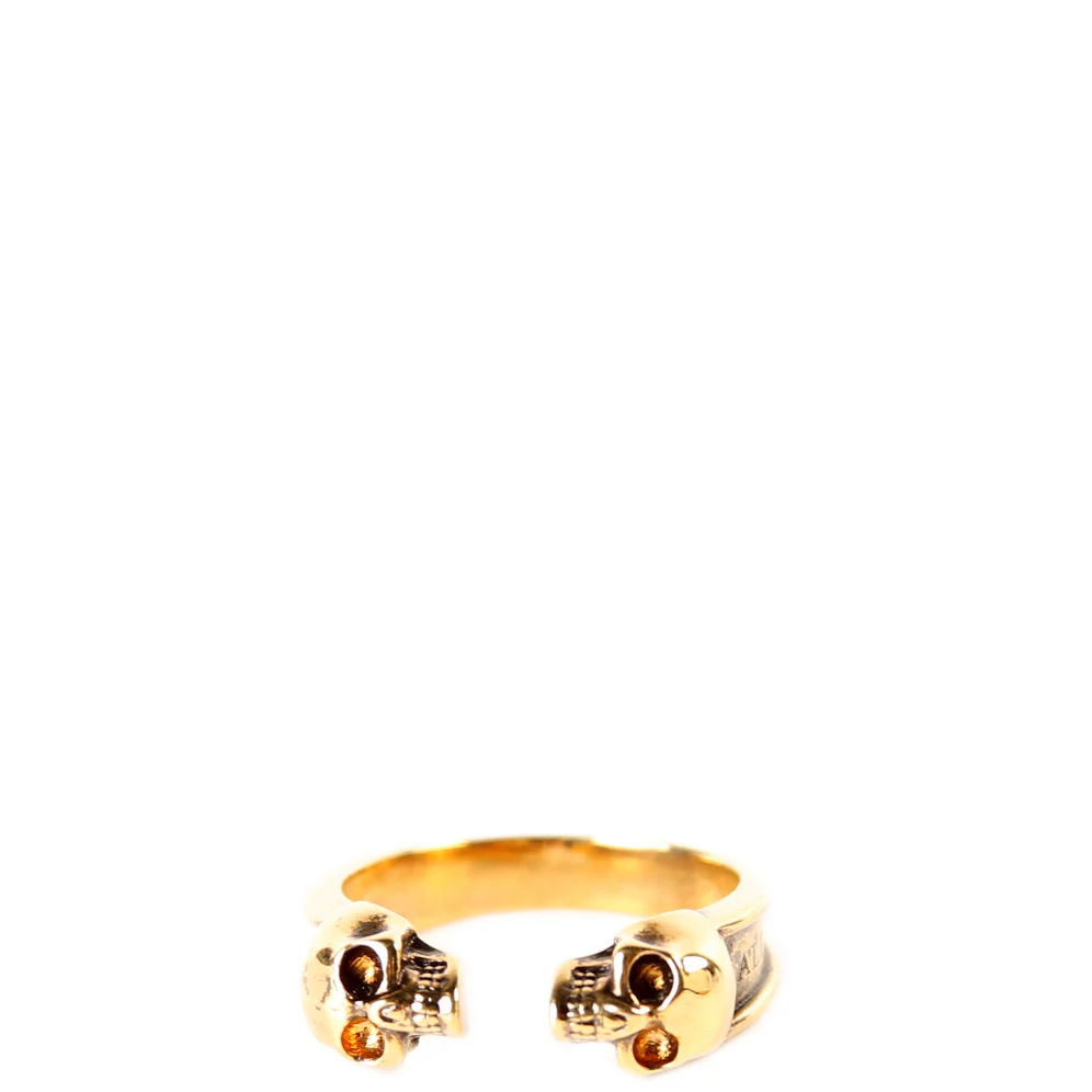 Twin Skull Ring Size 9.5