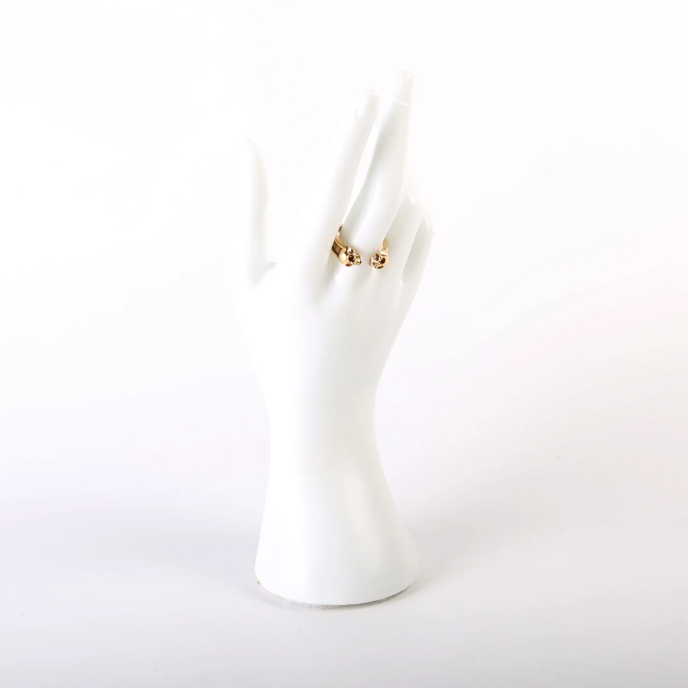 Twin Skull Ring Size 9.5 - Image 5