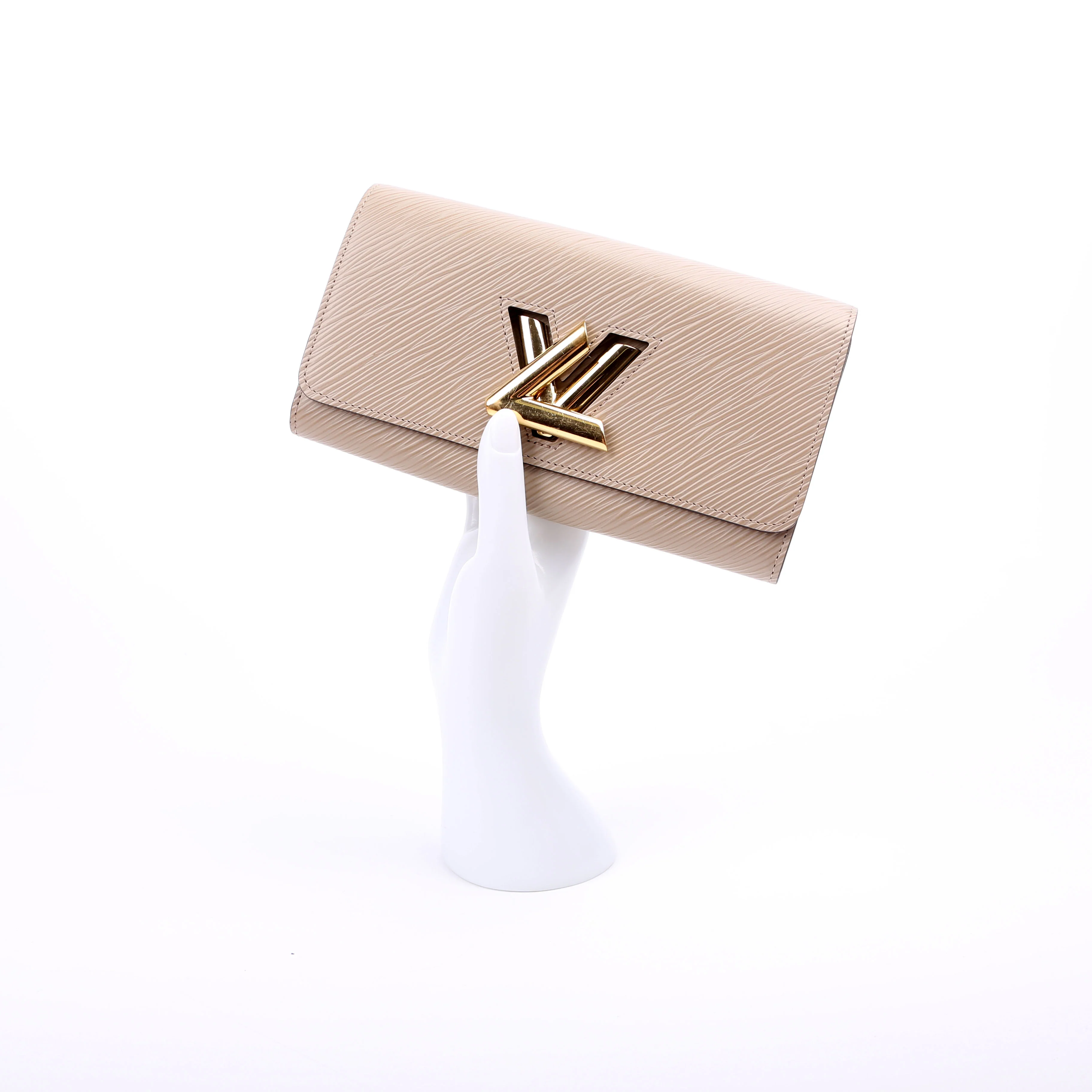 Twist Long Wallet Epi Taupe - Image 15