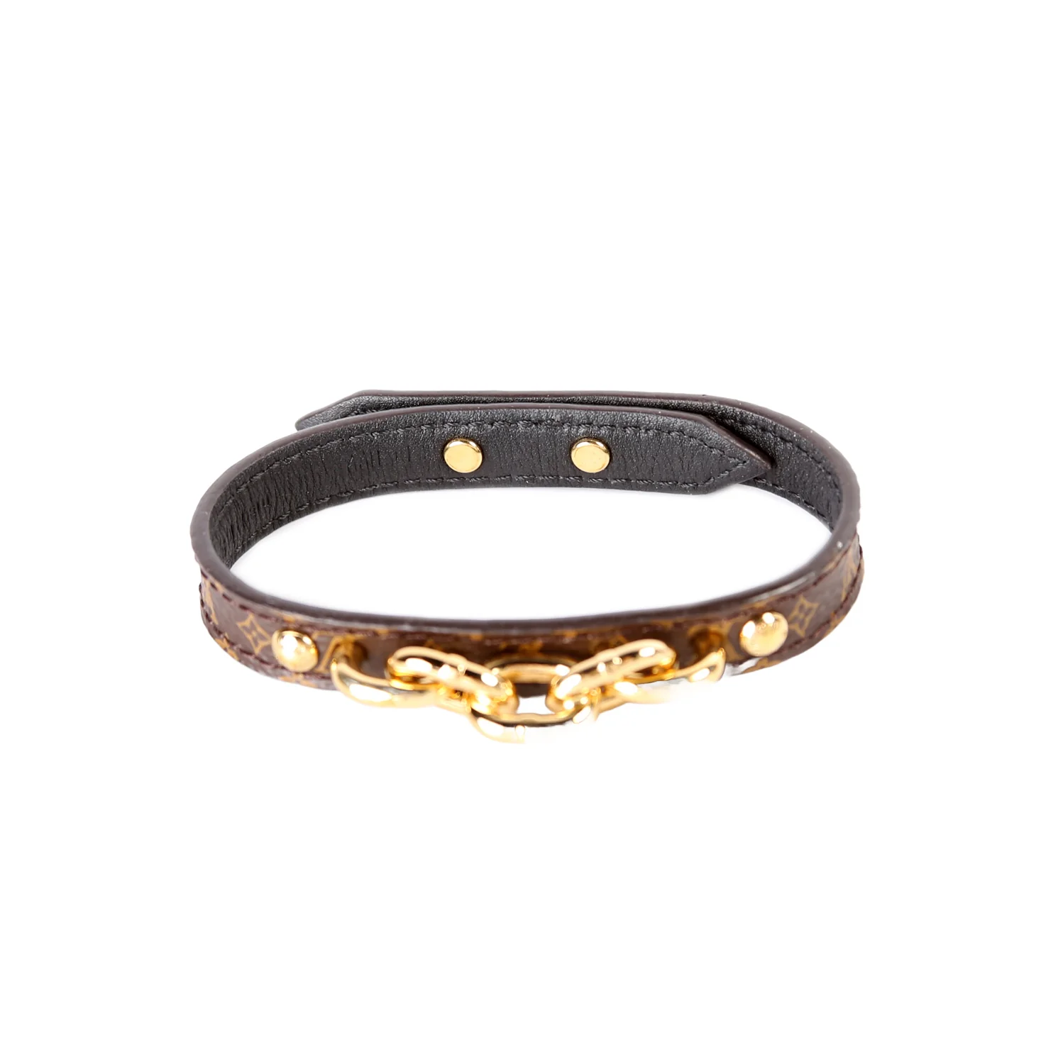 Twist The Chain Monogram Bracelet Size 19 - Image 2