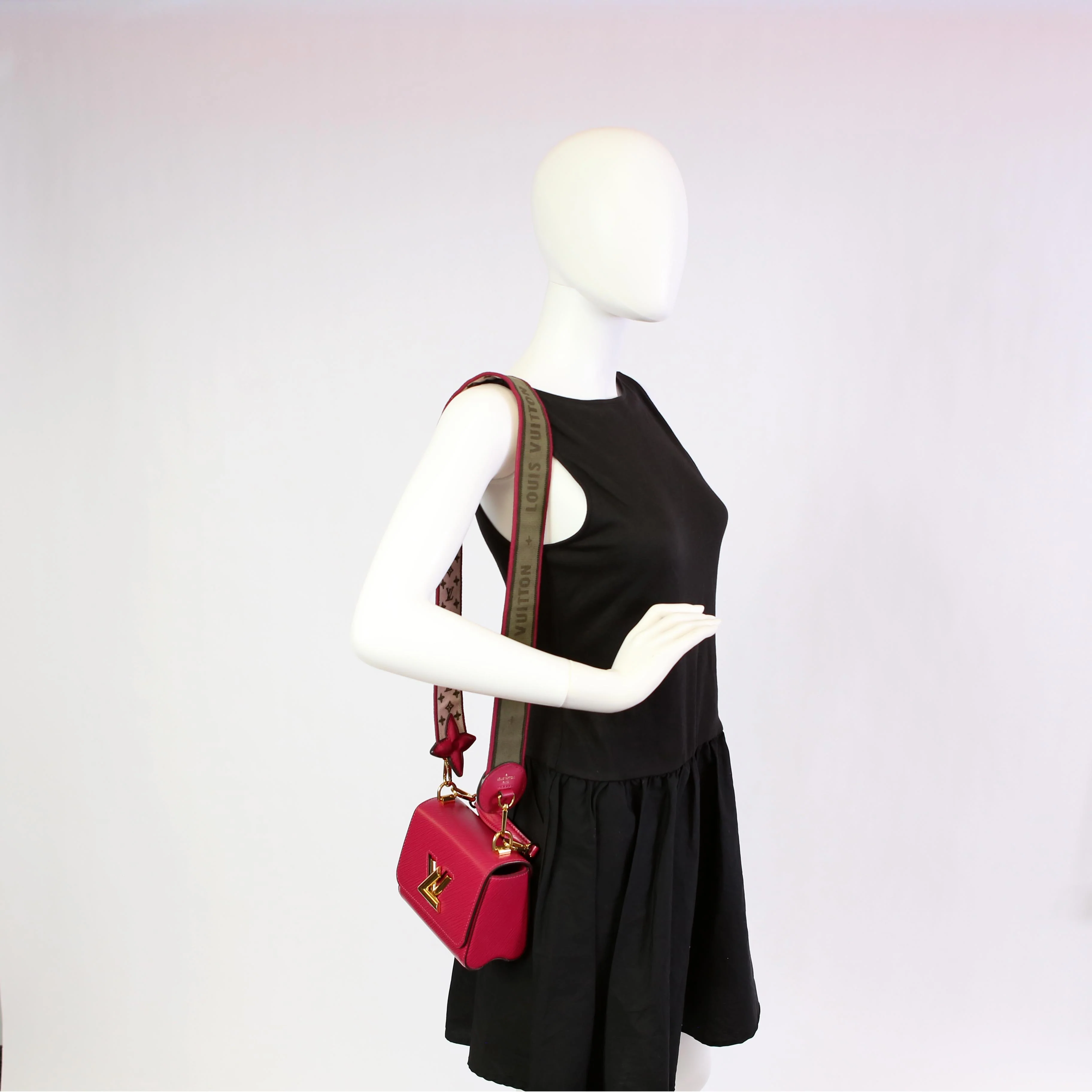 Twist Top Handle Mini Epi Pink - Image 12