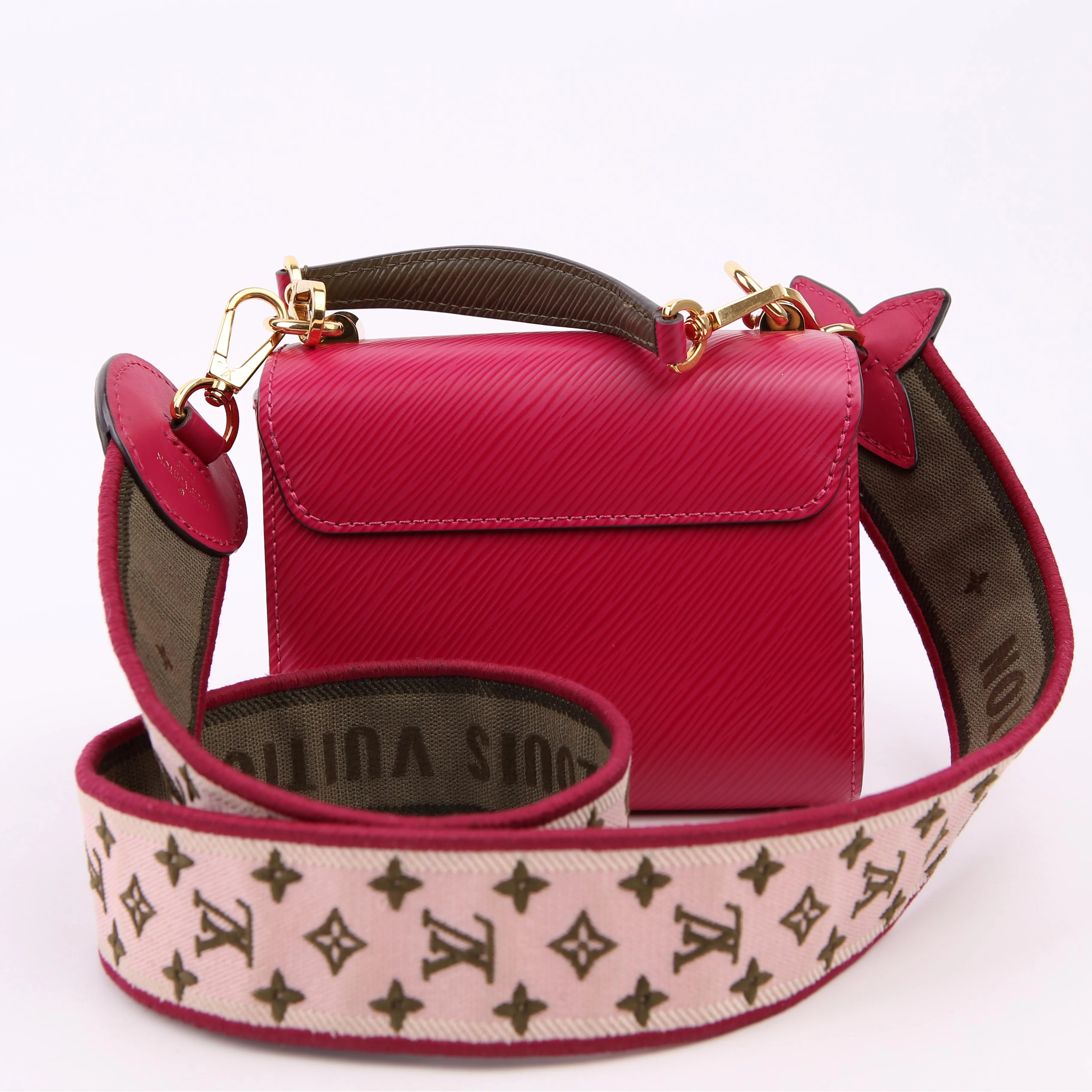 Twist Top Handle Mini Epi Pink - Image 3