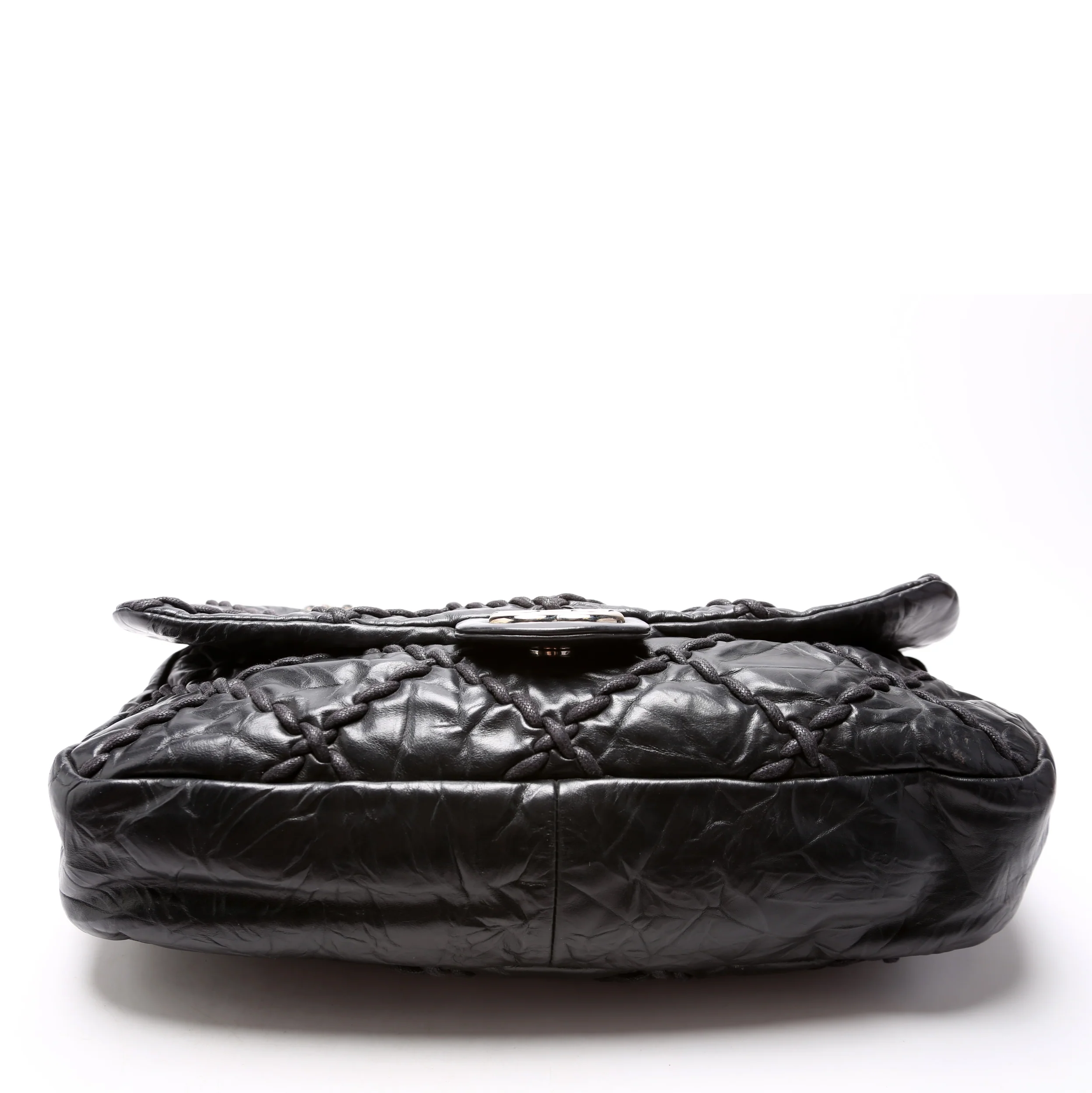 Ultra Stitch Jumbo Flap Calfskin 14M Black - Image 4