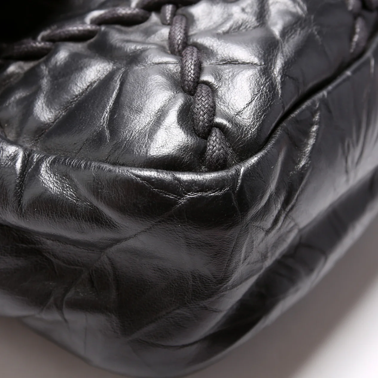 Ultra Stitch Jumbo Flap Calfskin 14M Black - Image 5