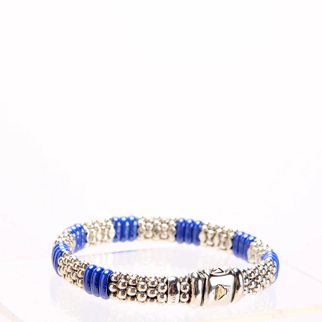 Ultramarine Ceramic Beaded Caviar/925 - Image 3
