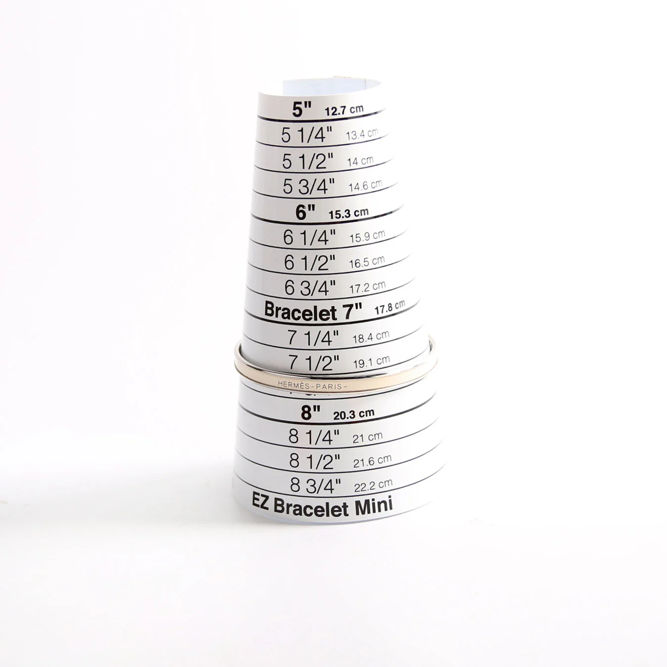 Uni Bangle Narrow Cream/Silver - Image 4