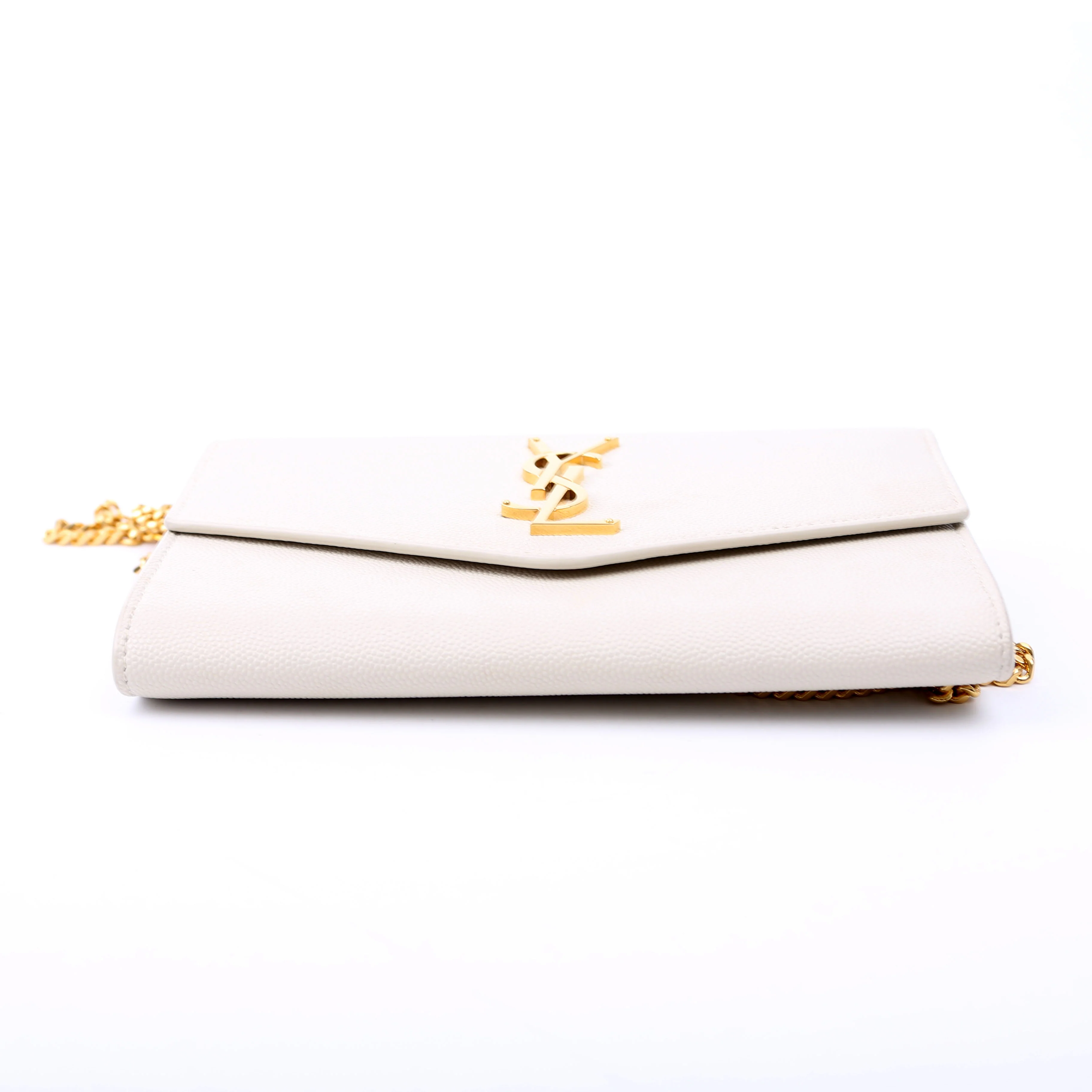 Uptown Chain Wallet Grain Cream - Image 5