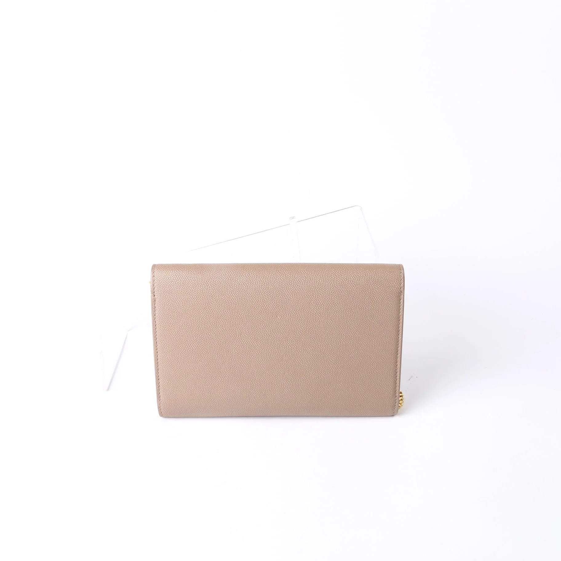 Uptown Chain Wallet Grain De Poudre 607788 Brown - Image 2