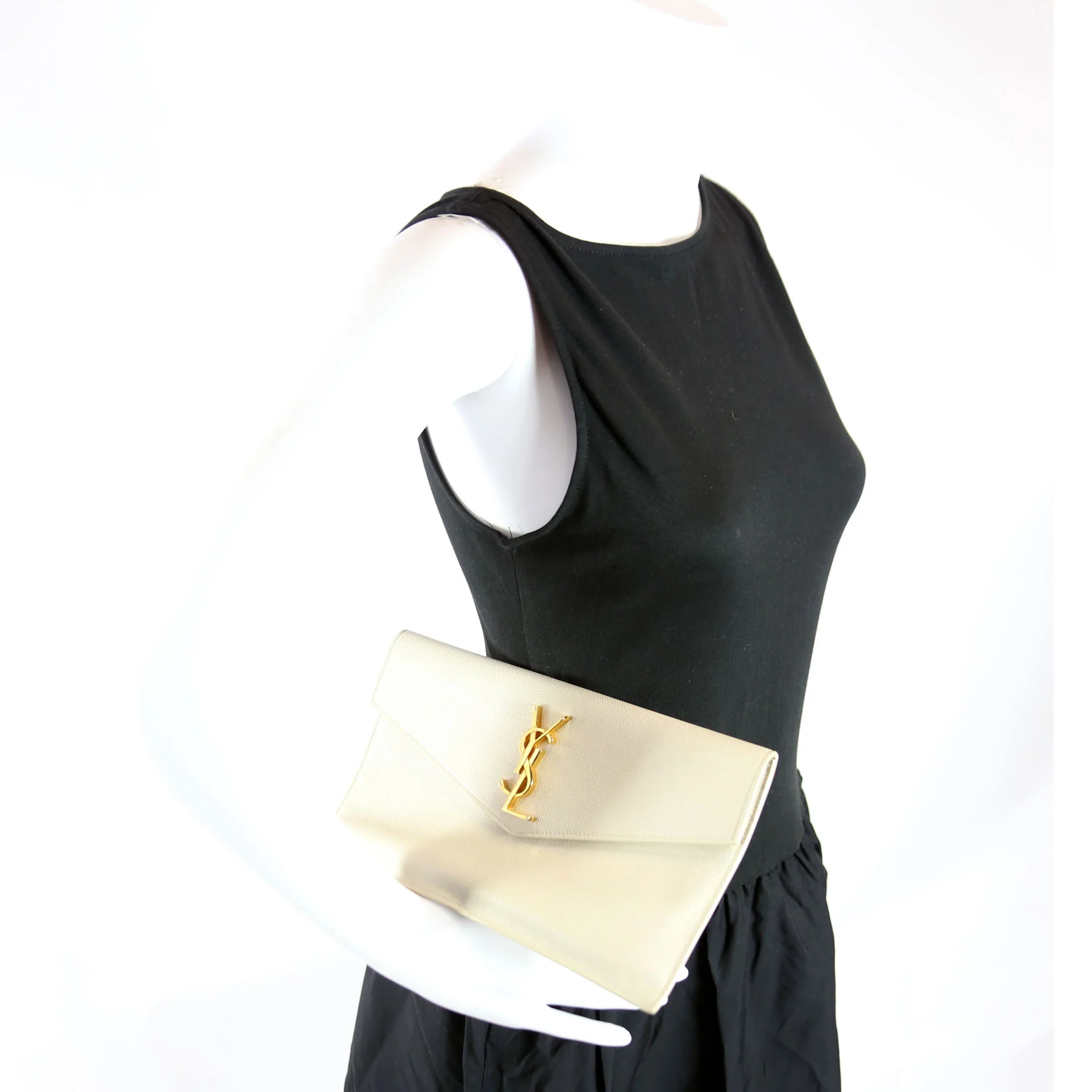 Uptown Pouch Grain 565739 White - Image 11