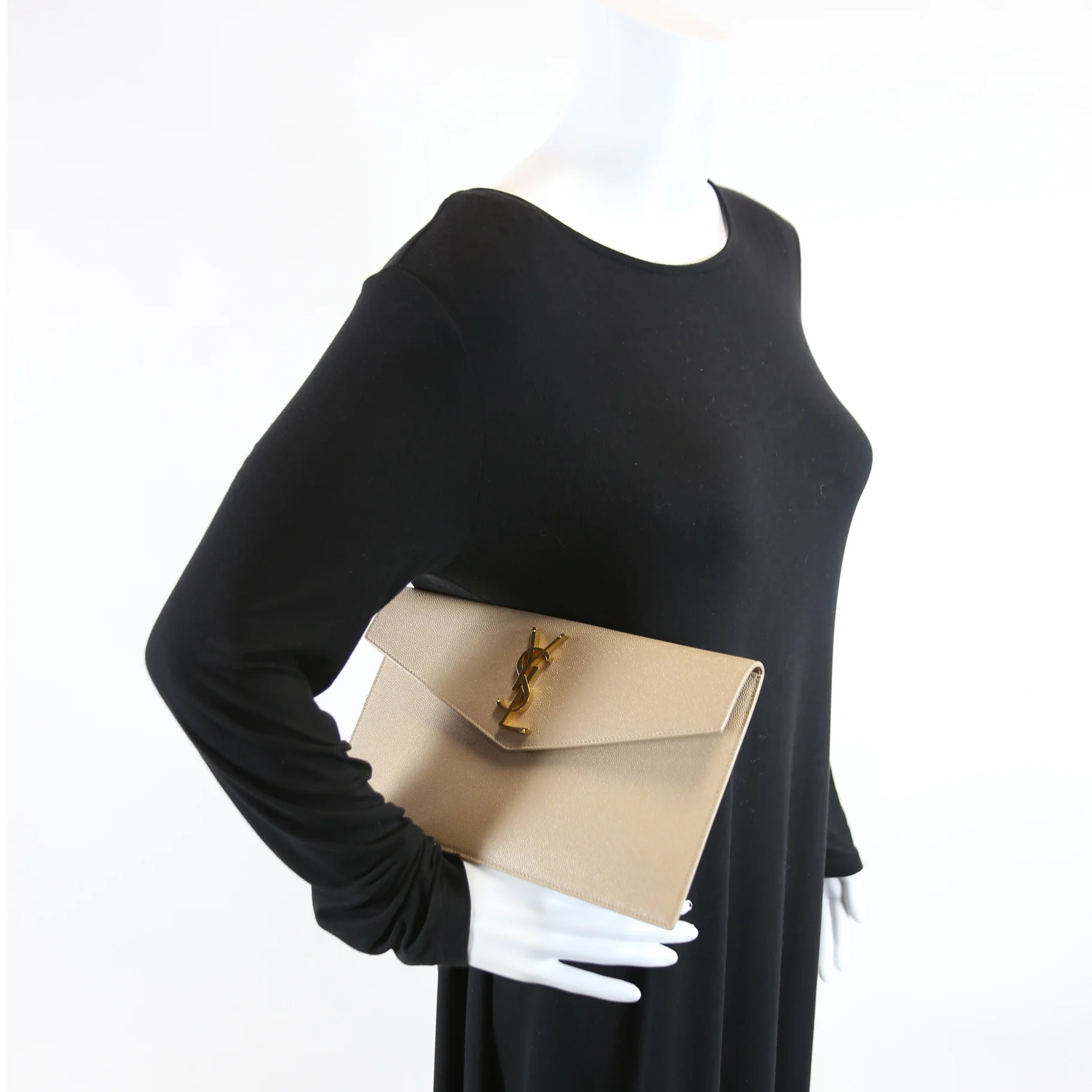 Uptown Pouch Grain Beige - Image 7