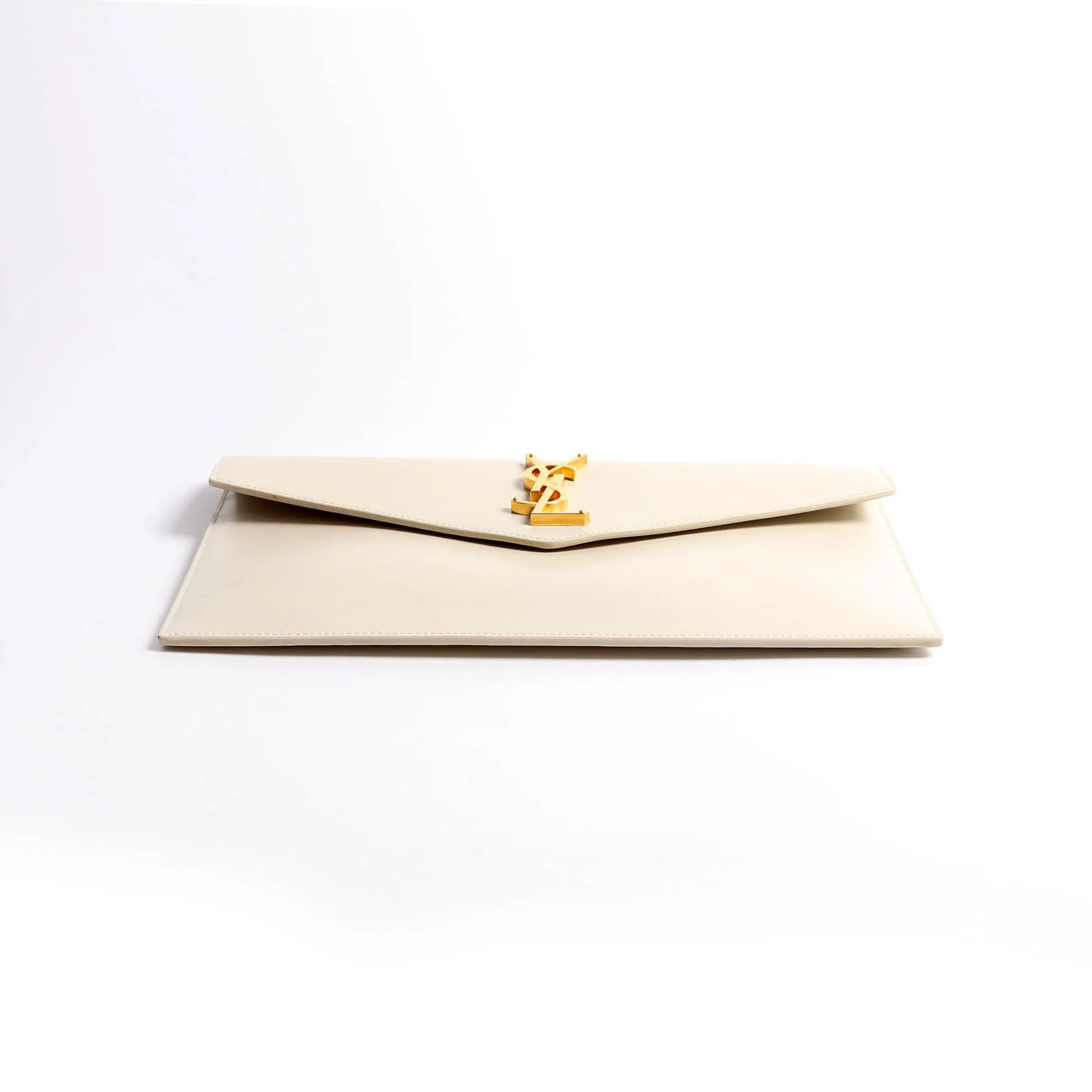 Uptown Pouch Smooth Leather 565739 Cream - Image 3