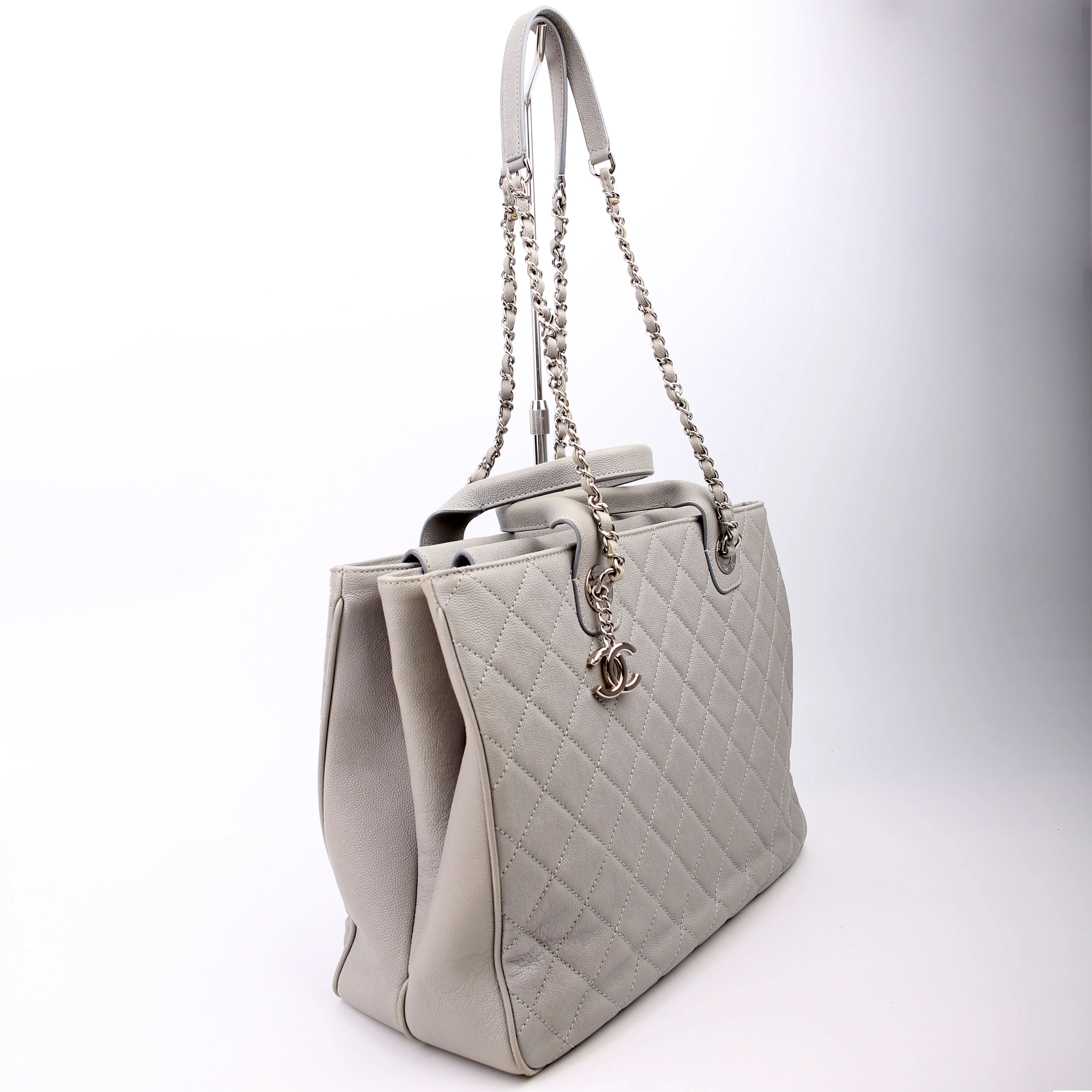 Urban Companion Large Shopper Caviar Grey - Image 2