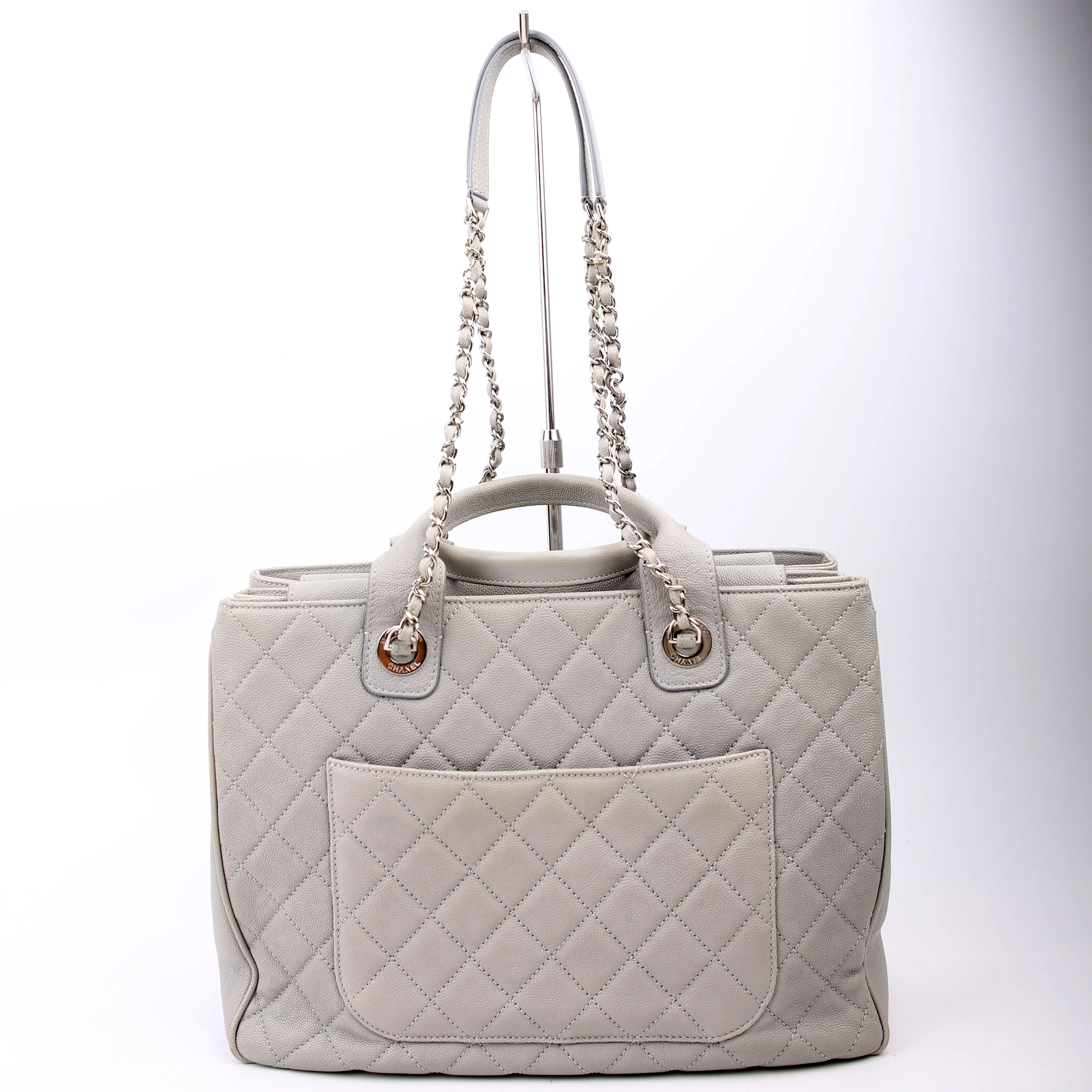 Urban Companion Large Shopper Caviar Grey - Image 3