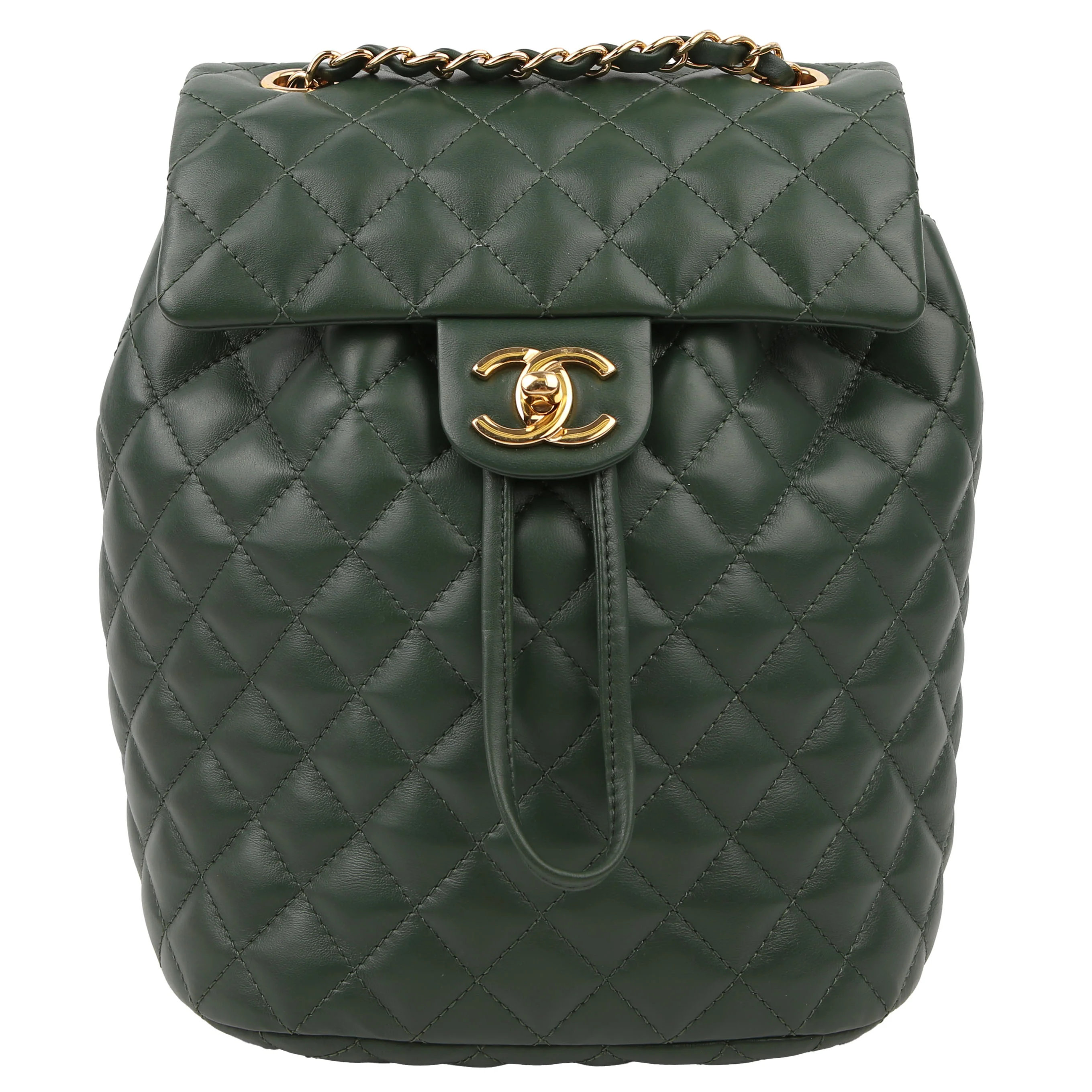Urban Spirit Backpack Small Calfskin Green
