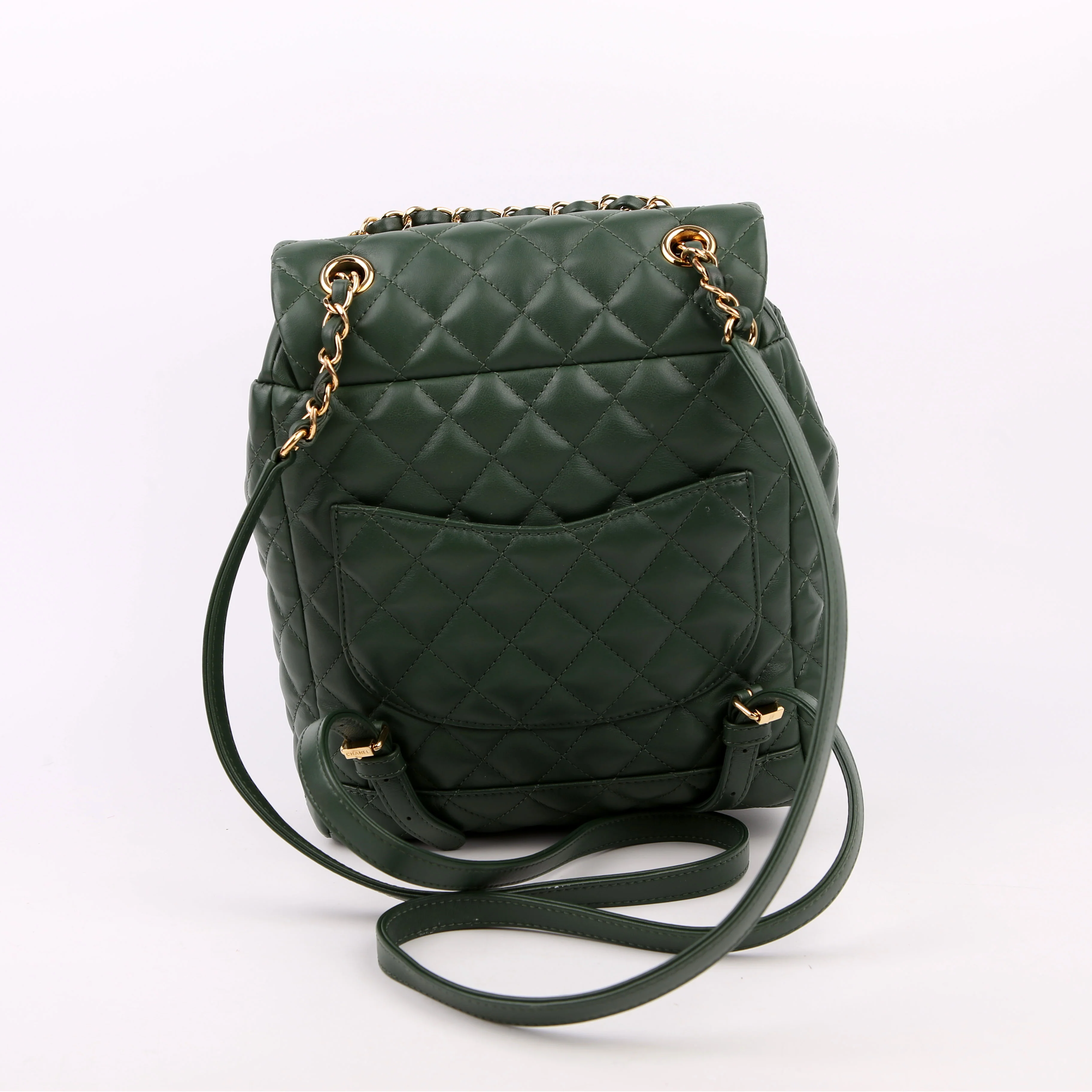 Urban Spirit Backpack Small Calfskin Green - Image 3