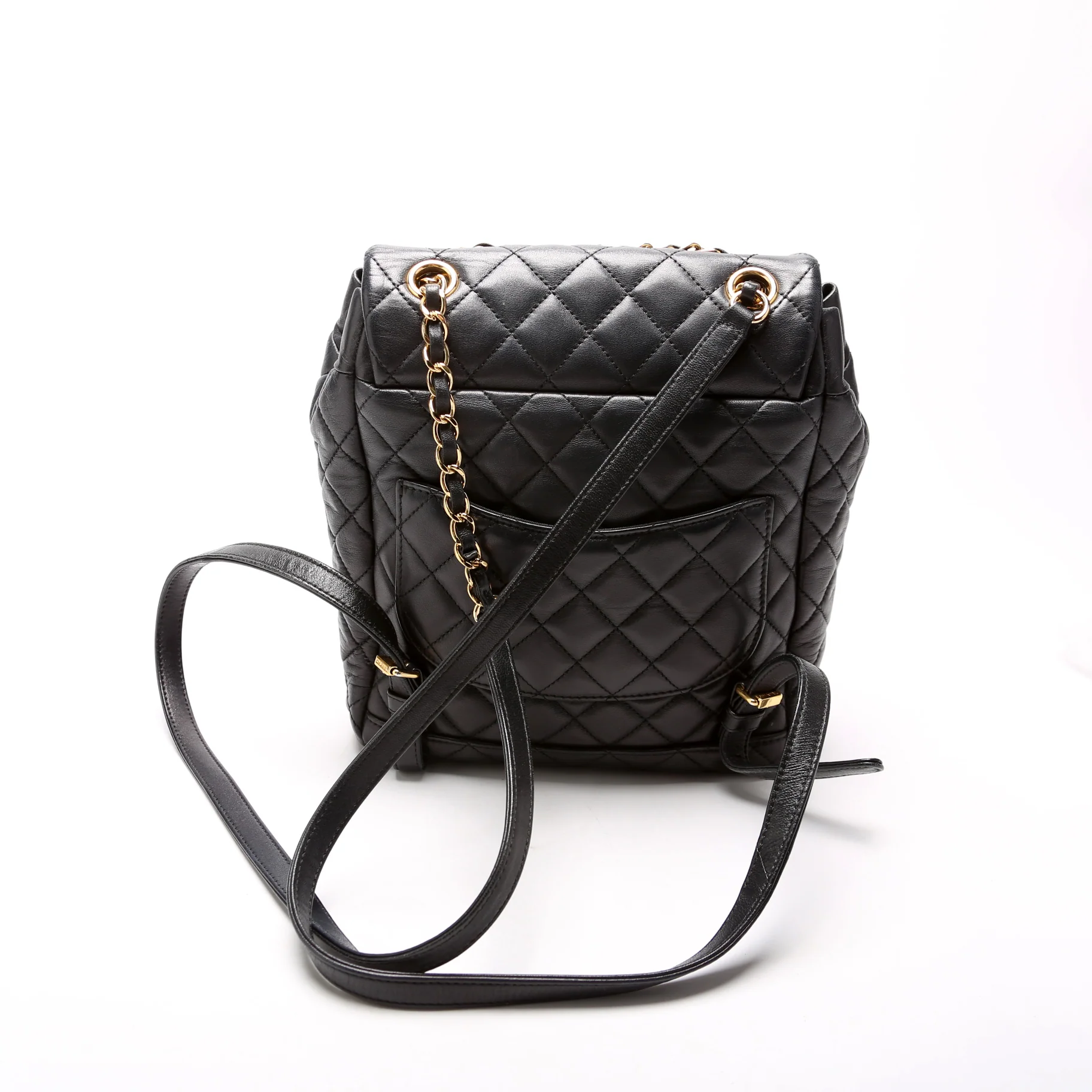 Urban Spirit Backpack Small Lambskin Black - Image 3