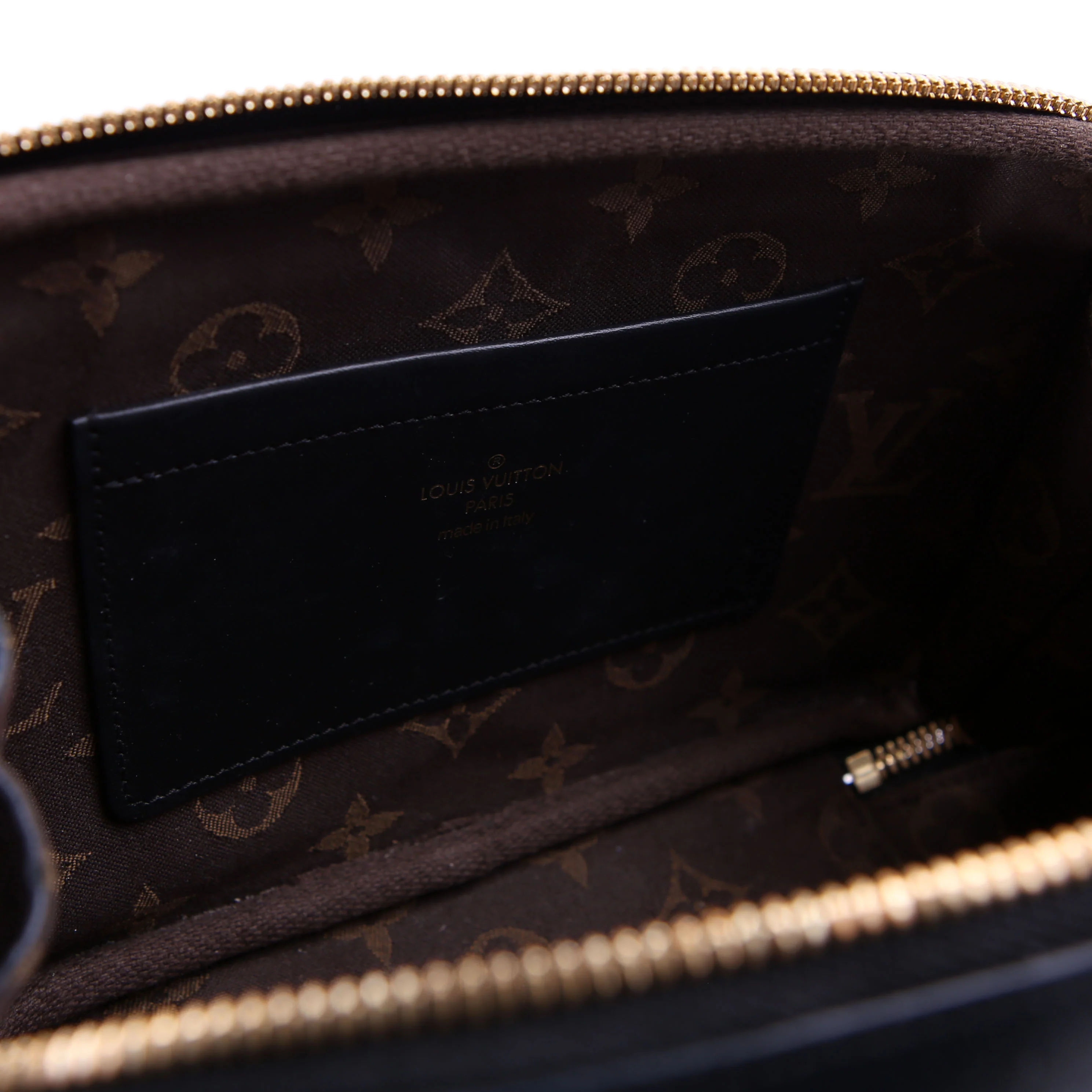 Utility Crossbody Embossed Calfskin Black - Image 17