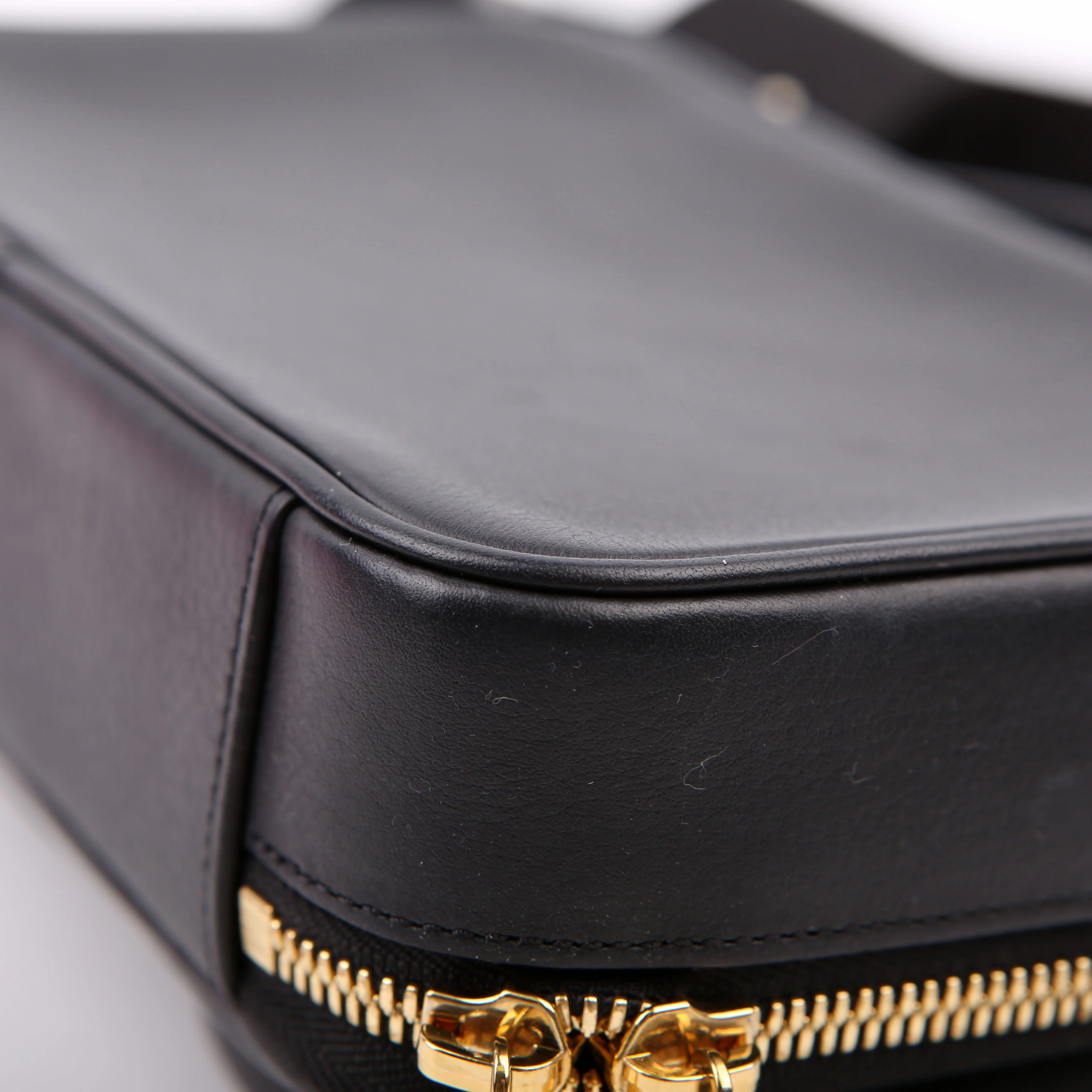 Utility Crossbody Embossed Calfskin Black - Image 8